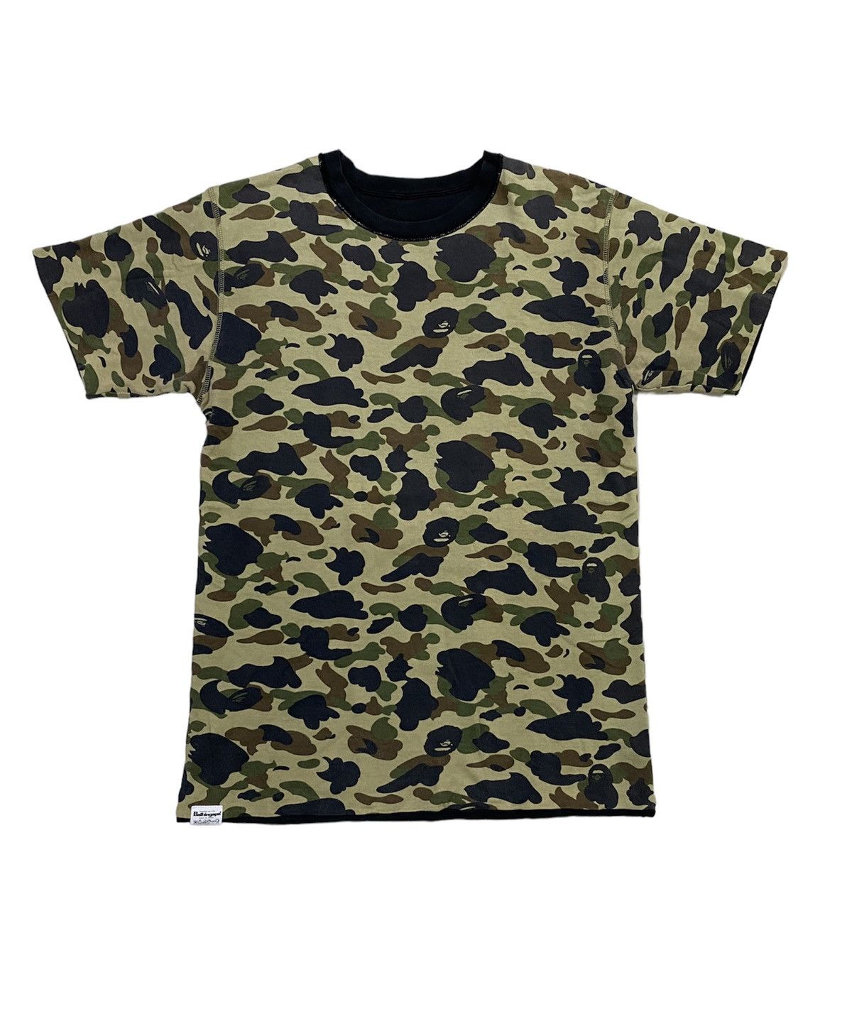 Bape vintage bape camo reversible tshirt Size US S / EU 44-46 / 1 - 1 Thumbnail