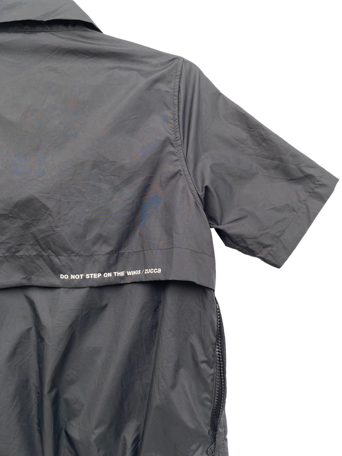 Issey Miyake × Zucca ZUCCA under label Issey Miyake short sleeve zipper jacket Size US M / EU 48-50 / 2 - 1 Thumbnail