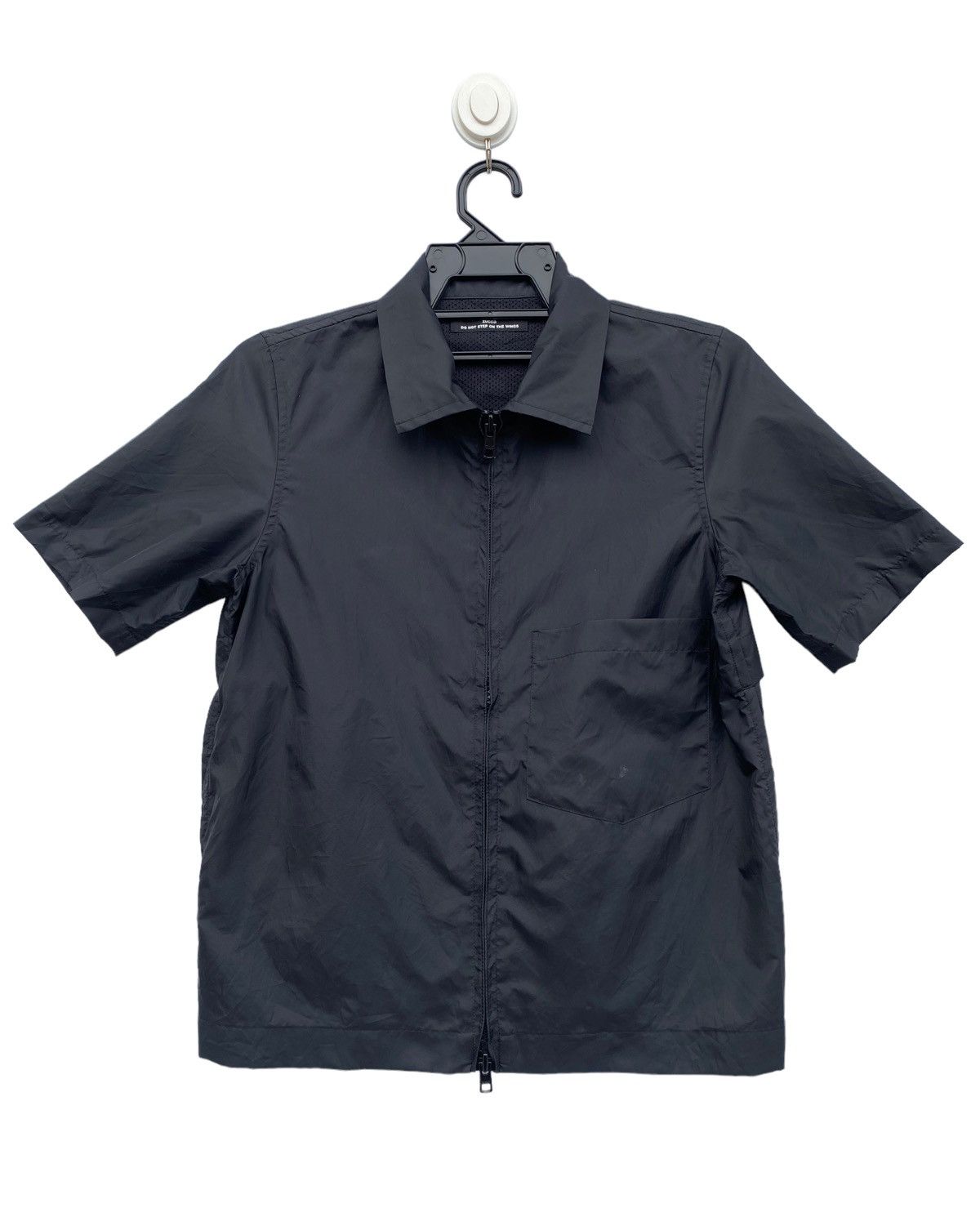 Issey Miyake × Zucca ZUCCA under label Issey Miyake short sleeve zipper jacket Size US M / EU 48-50 / 2 - 2 Thumbnail