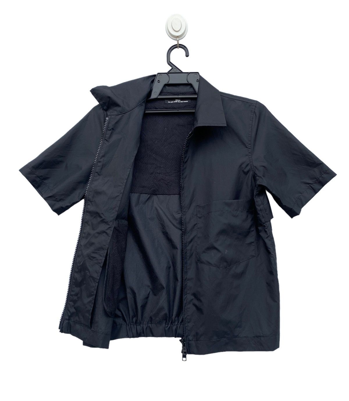 Issey Miyake × Zucca ZUCCA under label Issey Miyake short sleeve zipper jacket Size US M / EU 48-50 / 2 - 4 Thumbnail