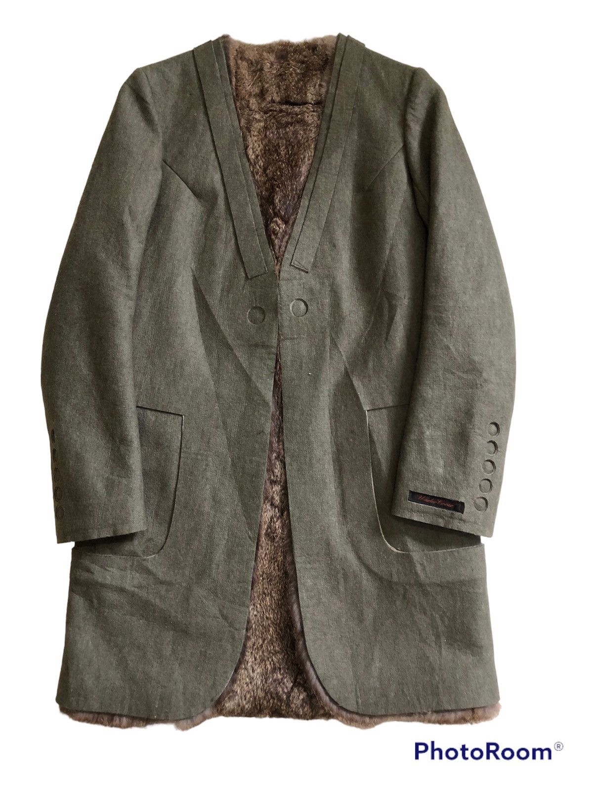 Undercover Rabbit Fur Coat