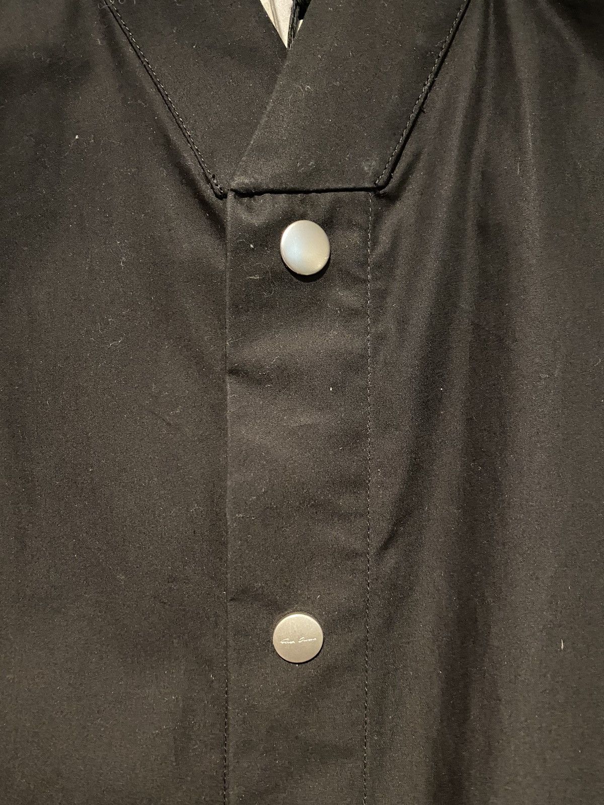 Rick Owens Rick Owens Black short sleeve button up golf vacation shirt Size US M / EU 48-50 / 2 - 5 Thumbnail