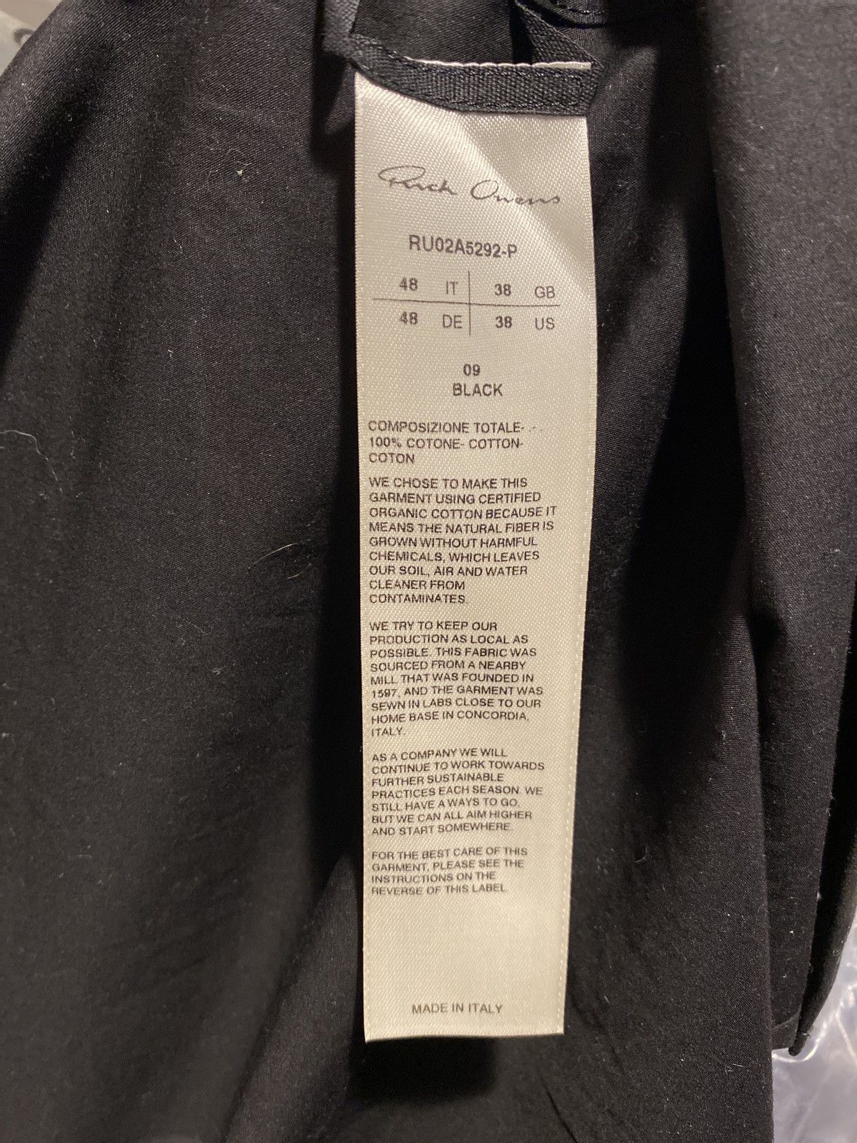 Rick Owens Rick Owens Black short sleeve button up golf vacation shirt Size US M / EU 48-50 / 2 - 7 Thumbnail