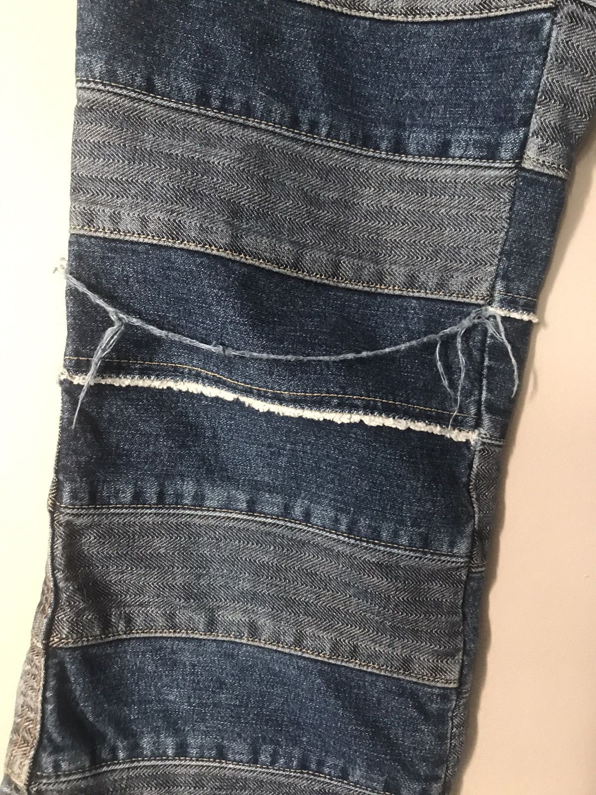 Hysteric Glamour × Japanese Brand × Vintage MESSAGE BEFORE BUYING !!!‼️90’s Stacked Hagi Denim Size US 29 - 3 Thumbnail