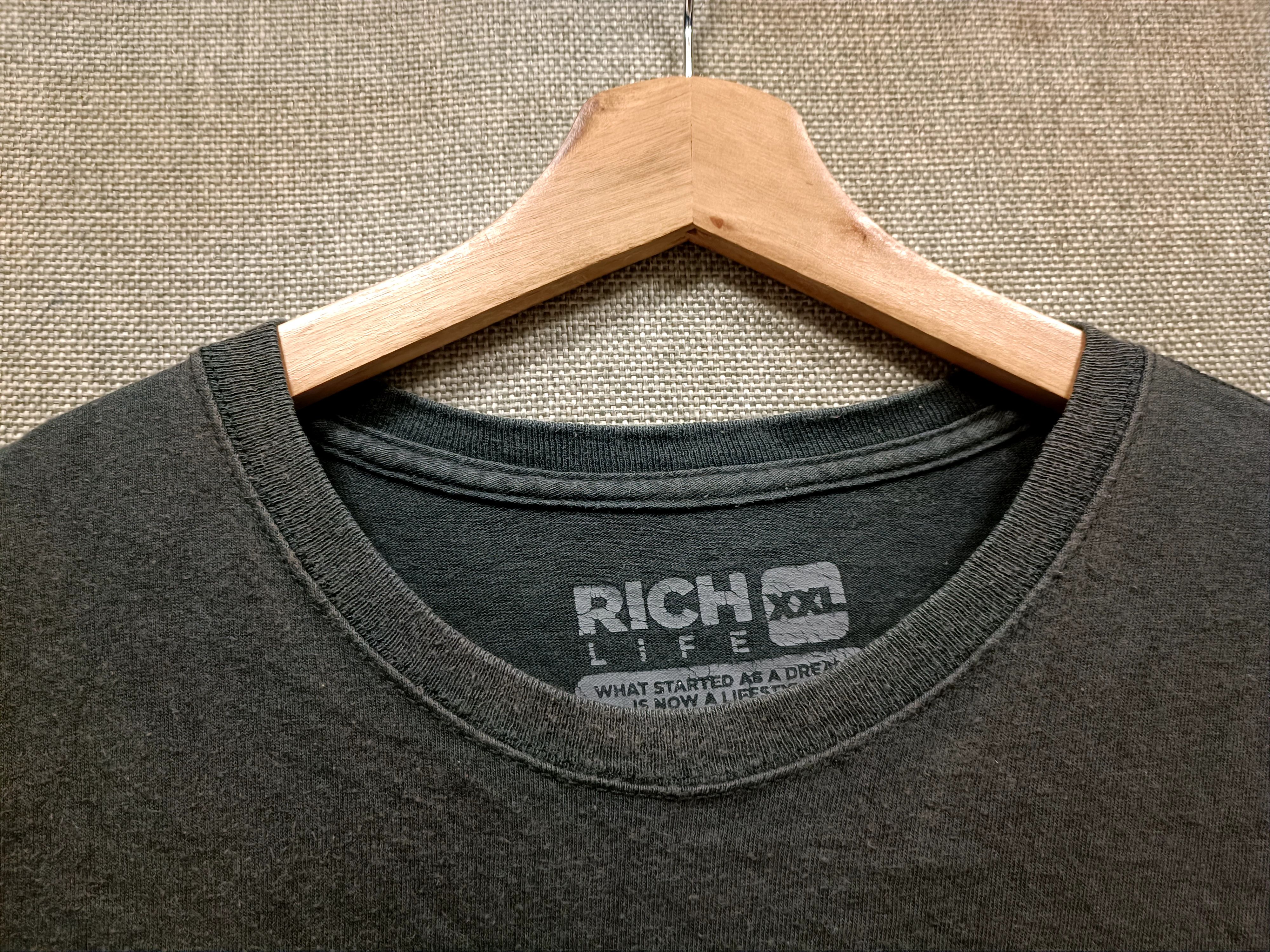 Other t shirt Rich Life very rare Size US XL / EU 56 / 4 - 3 Thumbnail