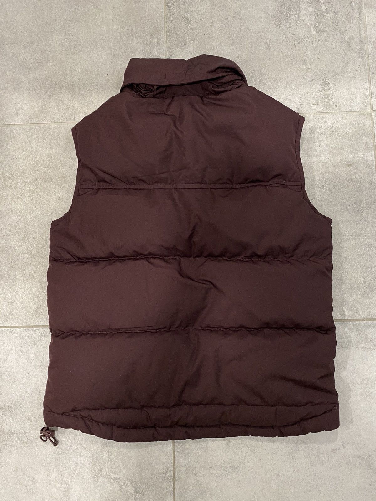 Nike × Vintage Nike vintage burgundy puffer vest small swoosh 2000s Size US XS / EU 42 / 0 - 7 Thumbnail