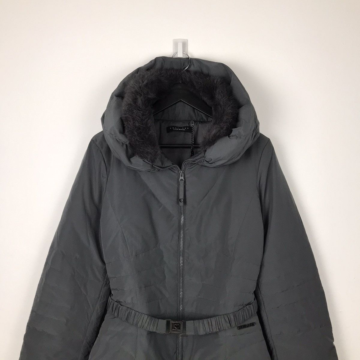 Other Twin Set Simona Barbieri Duck Down Autumn Long Jacket Size S / US 4 / IT 40 - 2 Thumbnail