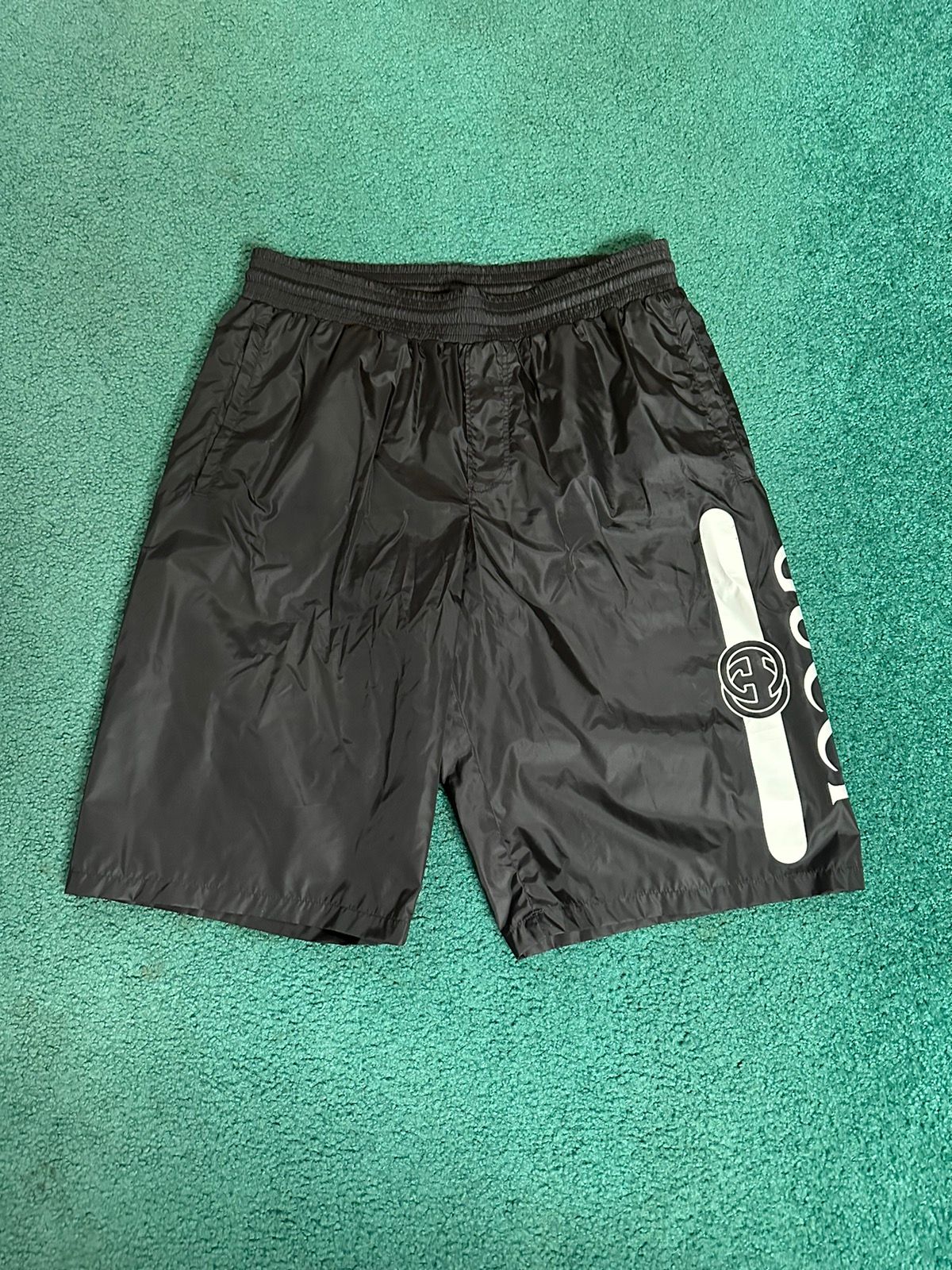 Pre-owned Gucci Swim Shorts Black