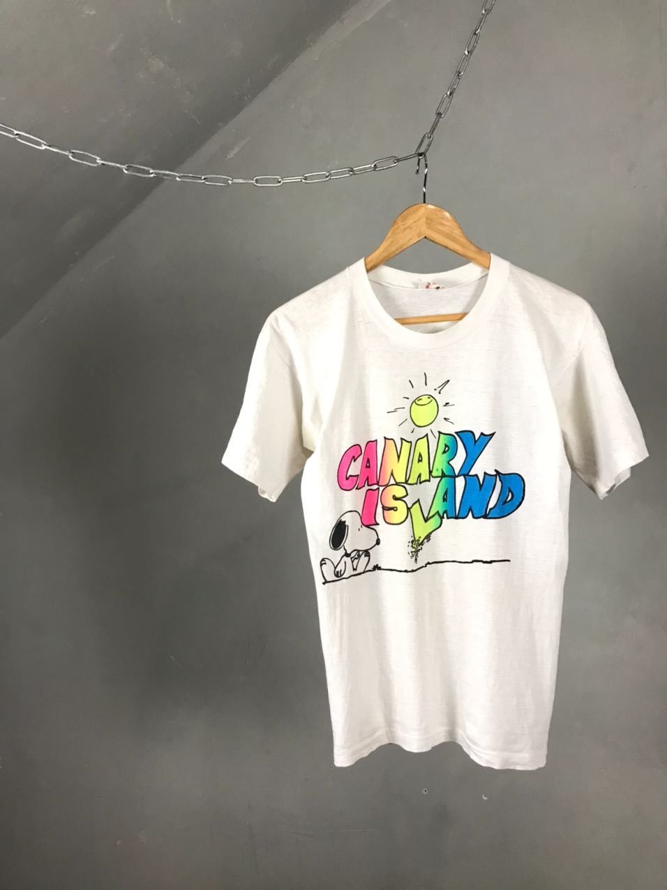 Other Peanuts canary island vintage tee Size US S / EU 44-46 / 1 - 1 Thumbnail