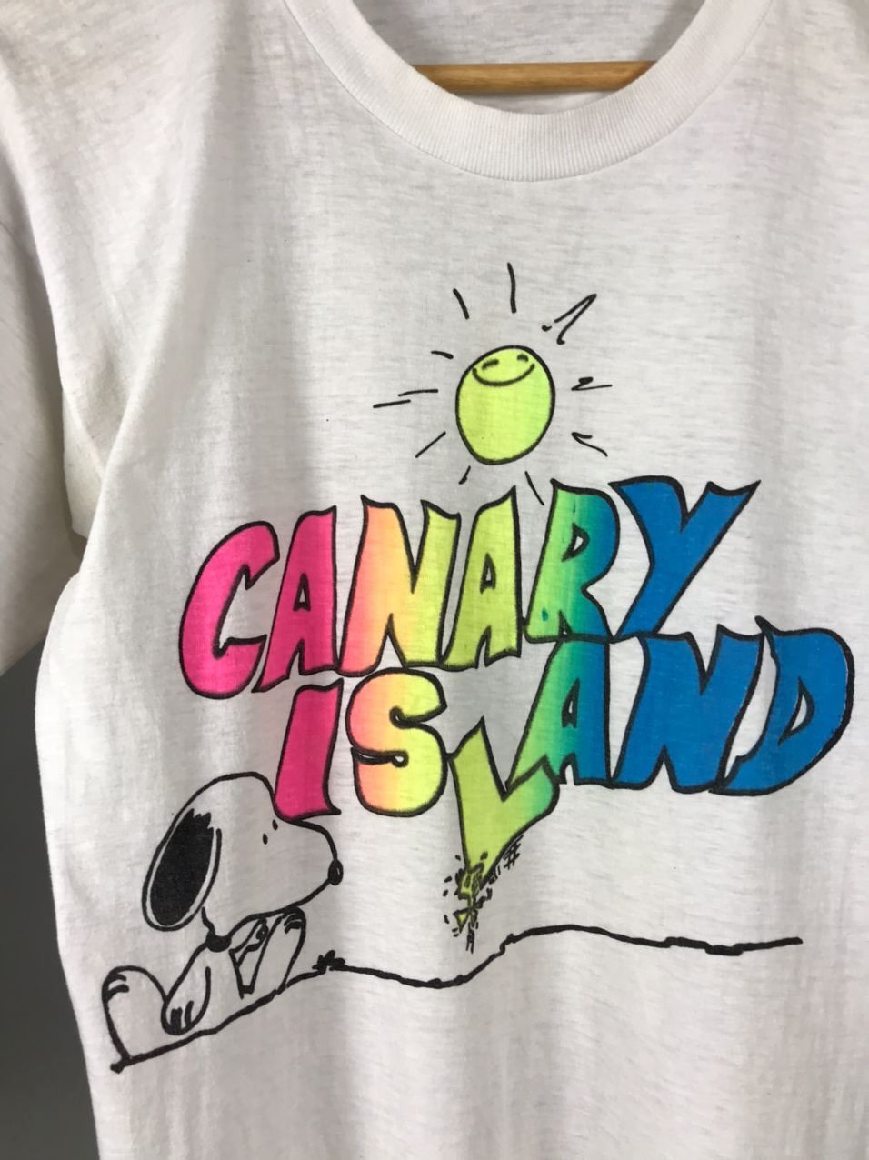 Other Peanuts canary island vintage tee Size US S / EU 44-46 / 1 - 3 Thumbnail