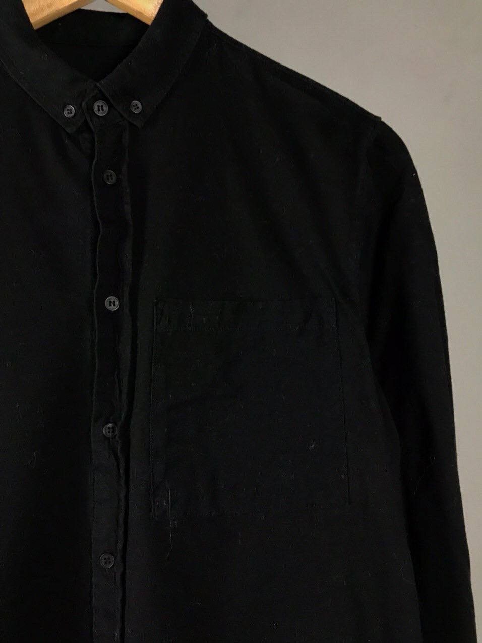 Vintage IKKS ikks black shirt Size US M / EU 48-50 / 2 - 2 Thumbnail