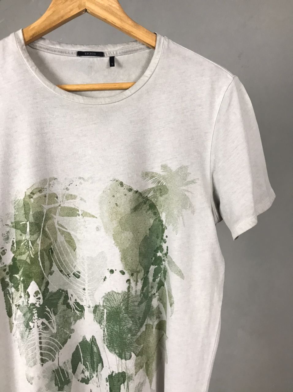 IKKS Ikks streetwear skull skeleton gray tee Size US S / EU 44-46 / 1 - 2 Thumbnail