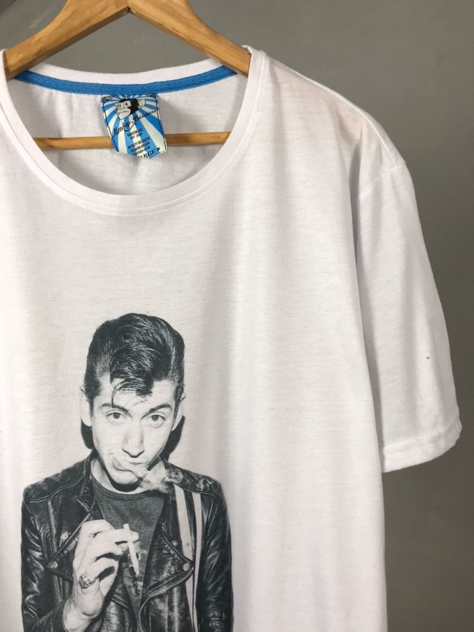 Other Monkey Business white band tee Size US XL / EU 56 / 4 - 2 Thumbnail