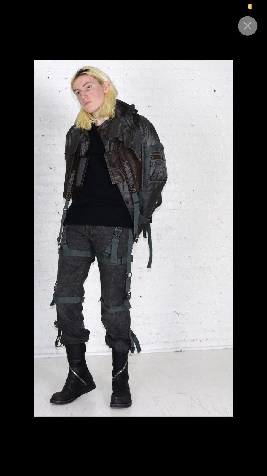 Dolce & Gabbana Dolce & Gabbana AW2003 bondage pants | Grailed