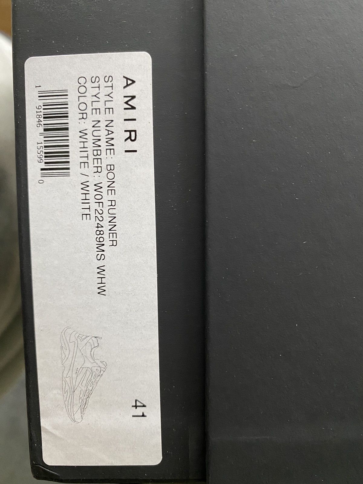 Amiri AMIRI Bone Runner Size US 8 / EU 41 - 7 Thumbnail