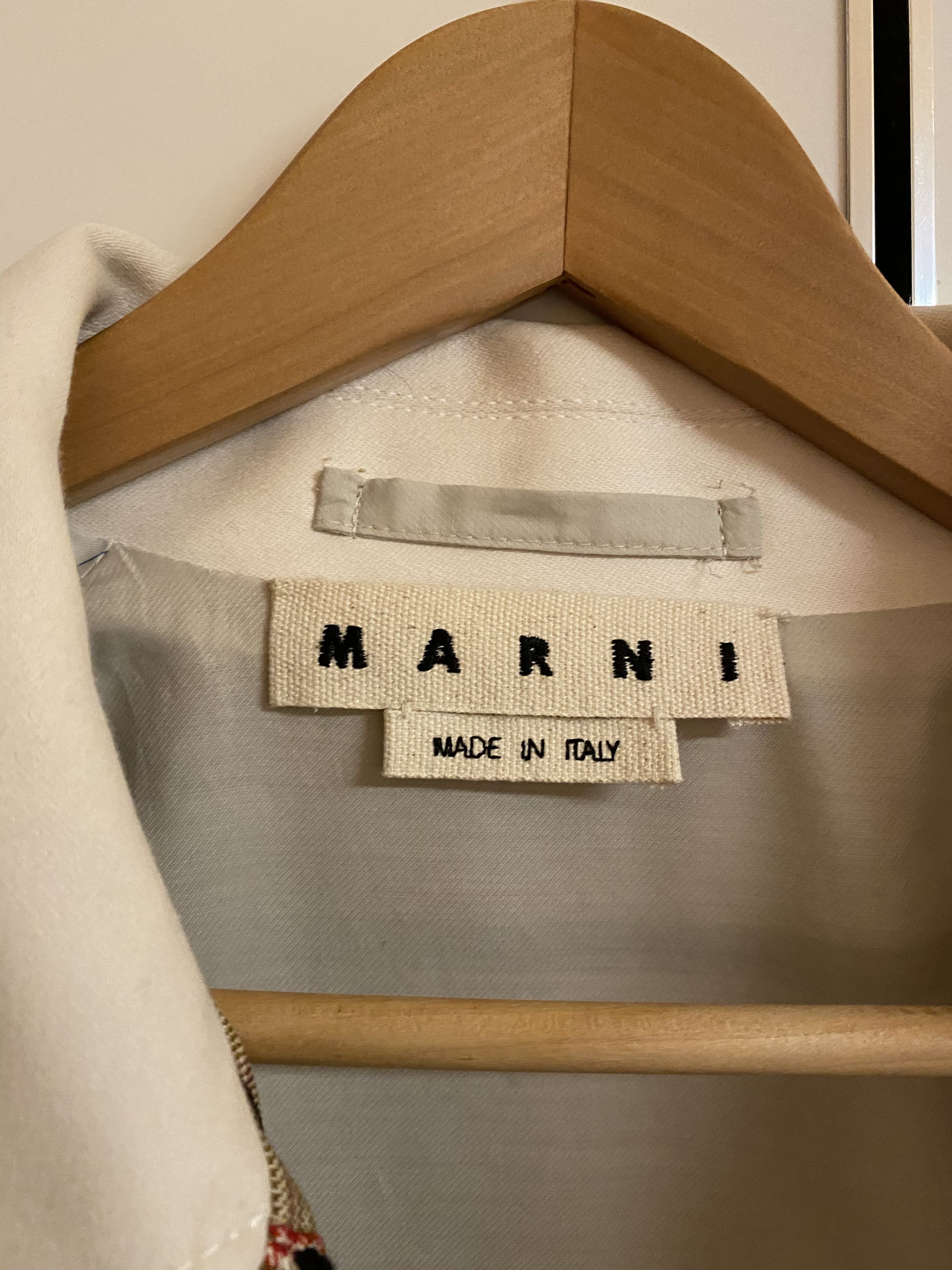 Marni Marni | Jacket Beige / Mixed Colors Size US M / EU 48-50 / 2 - 6 Thumbnail