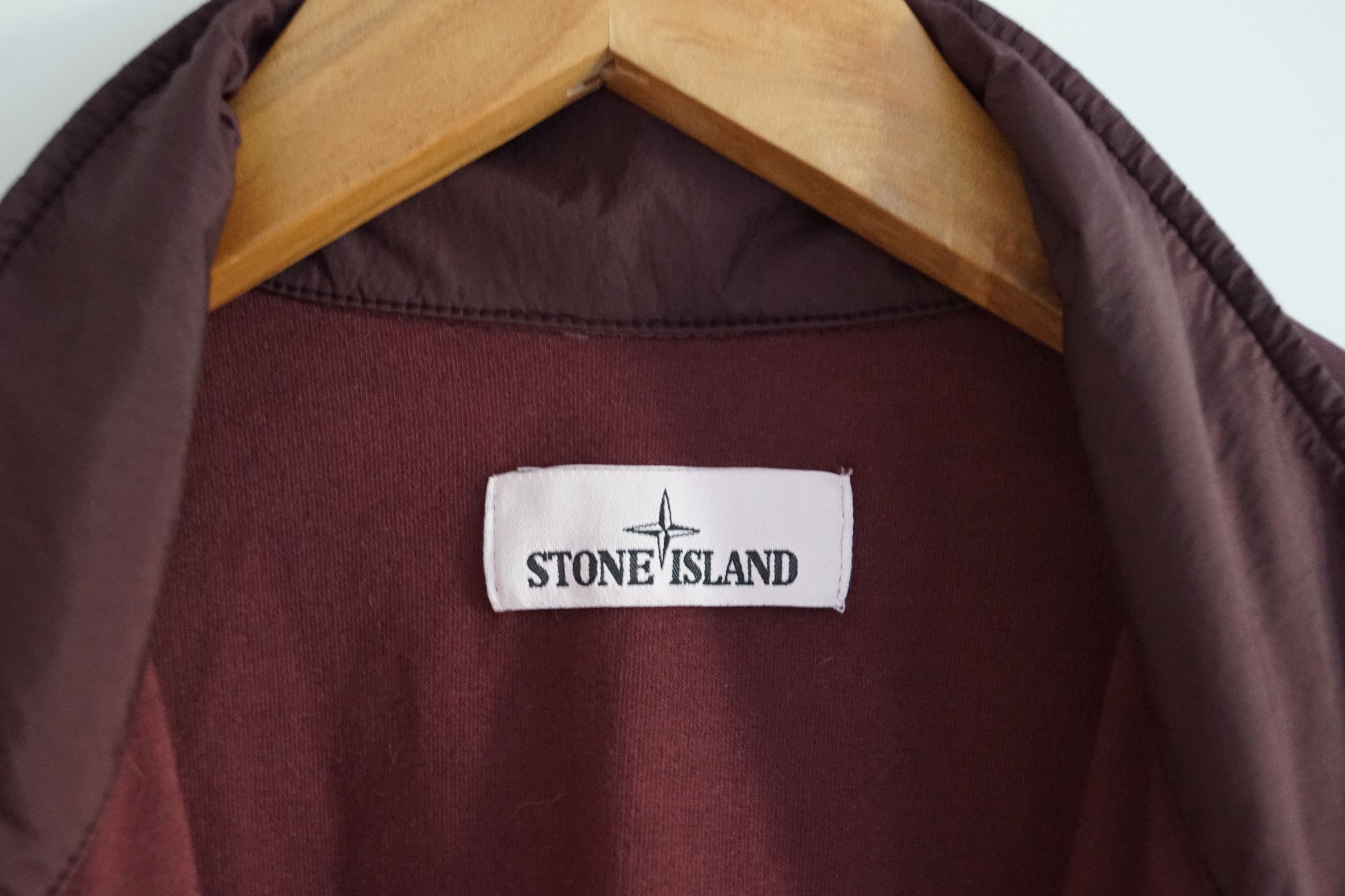 Stone Island Bordeaux red Stone Island Jackt Size US M / EU 48-50 / 2 - 3 Thumbnail