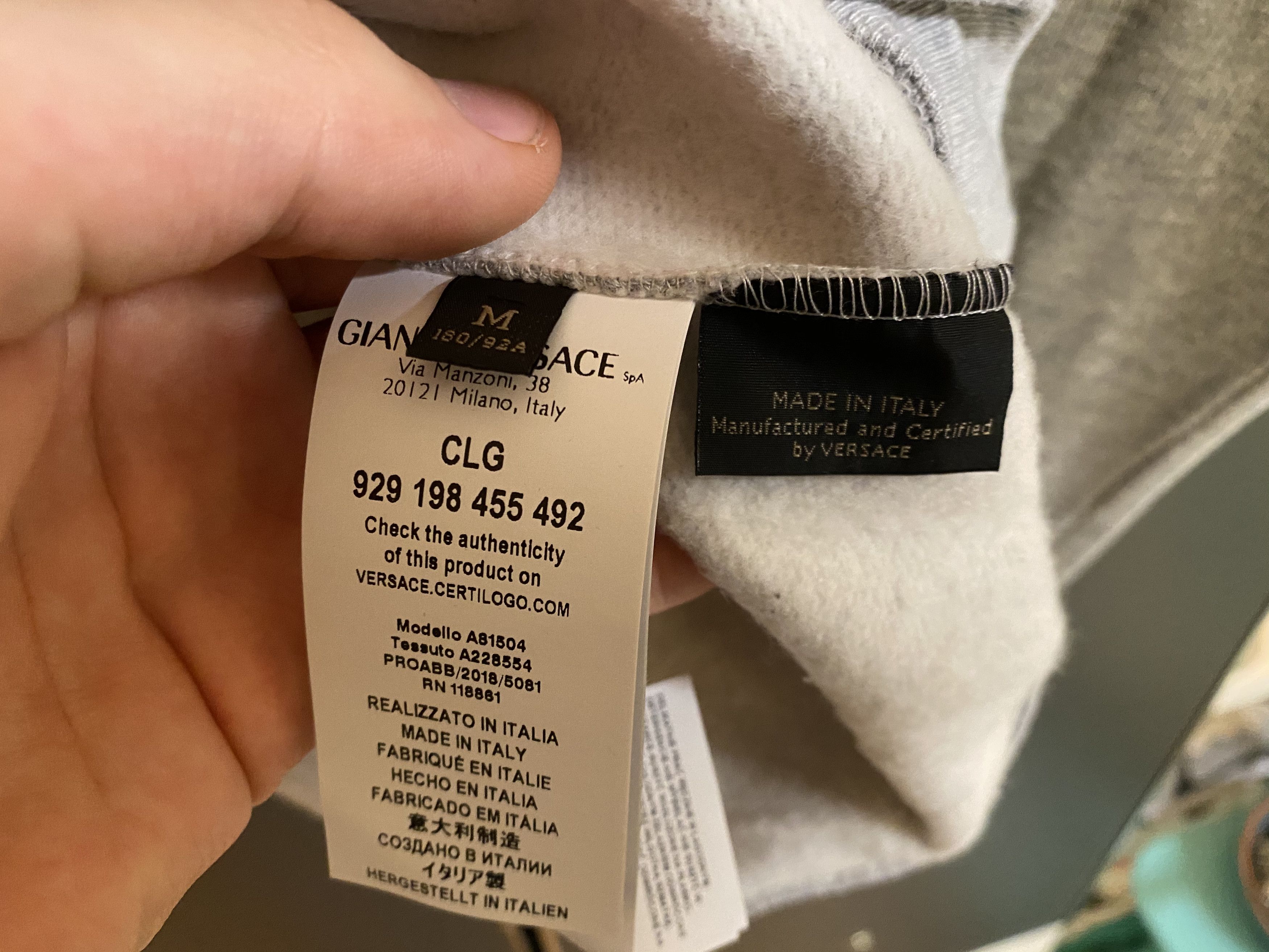 Versace Versace Logo-Embroidered Sweater Size US M / EU 48-50 / 2 - 2 Thumbnail