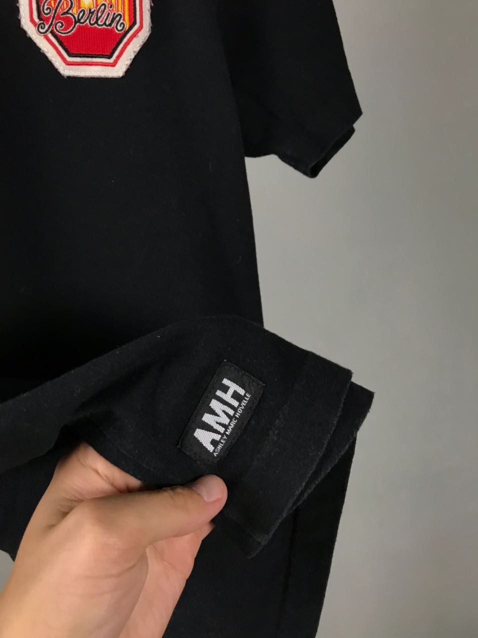 Other AMH Ashley Marc Hovelle streetwear black tee Size US M / EU 48-50 / 2 - 6 Thumbnail