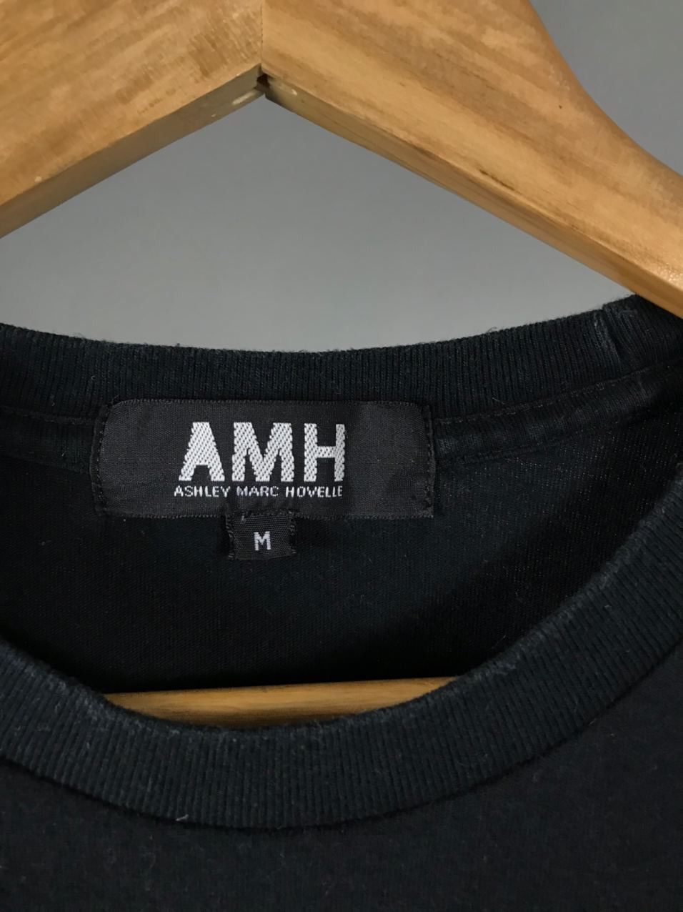 Other AMH Ashley Marc Hovelle streetwear black tee Size US M / EU 48-50 / 2 - 4 Thumbnail