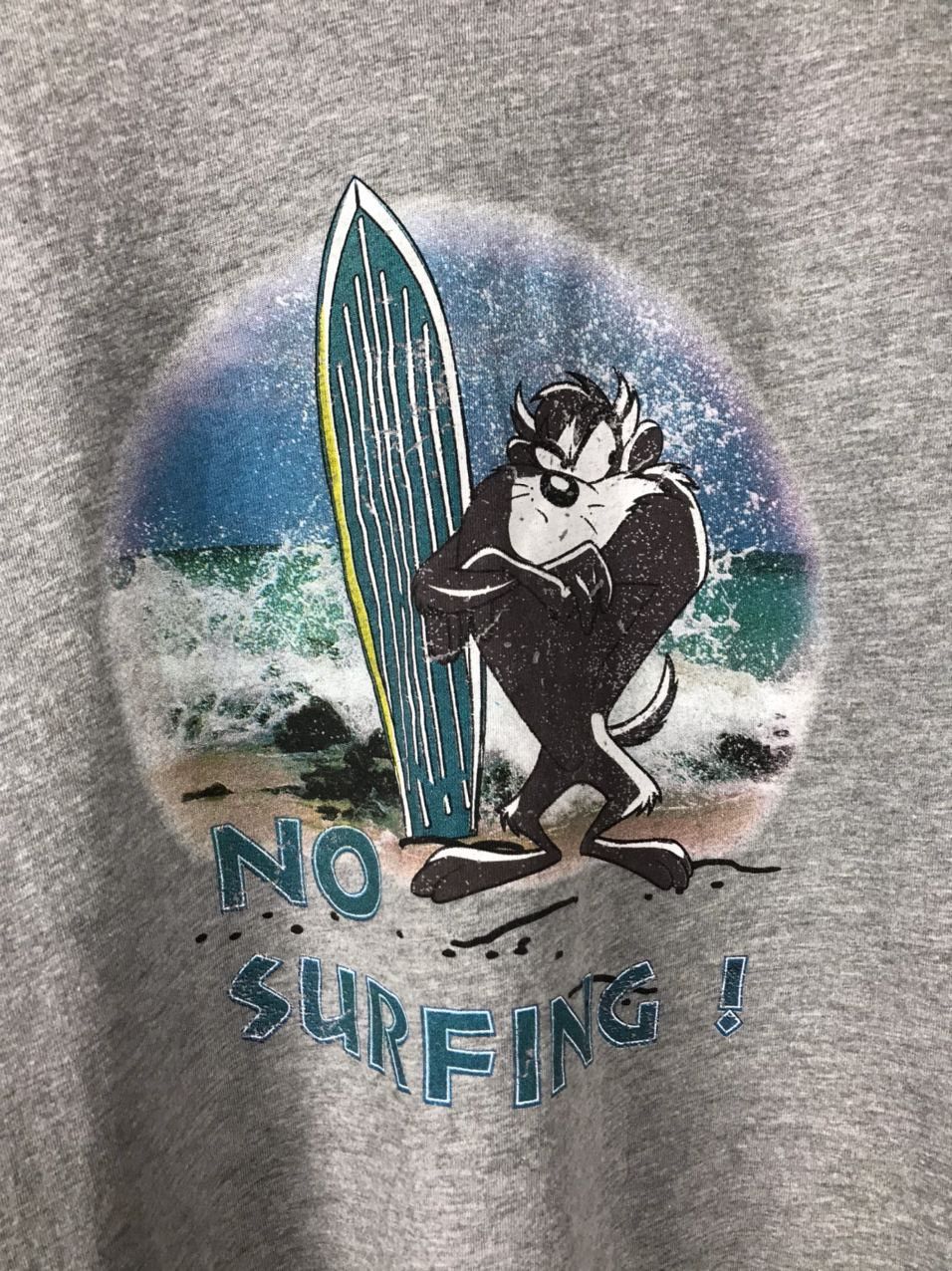 Vintage Looney Tunes Warner Bros vintage movie gray tee Size US L / EU 52-54 / 3 - 3 Thumbnail