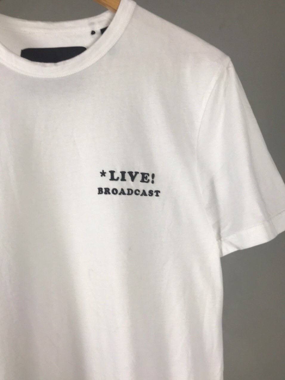 Blood Brother Blood Brother streetwear white tee Size US M / EU 48-50 / 2 - 3 Thumbnail