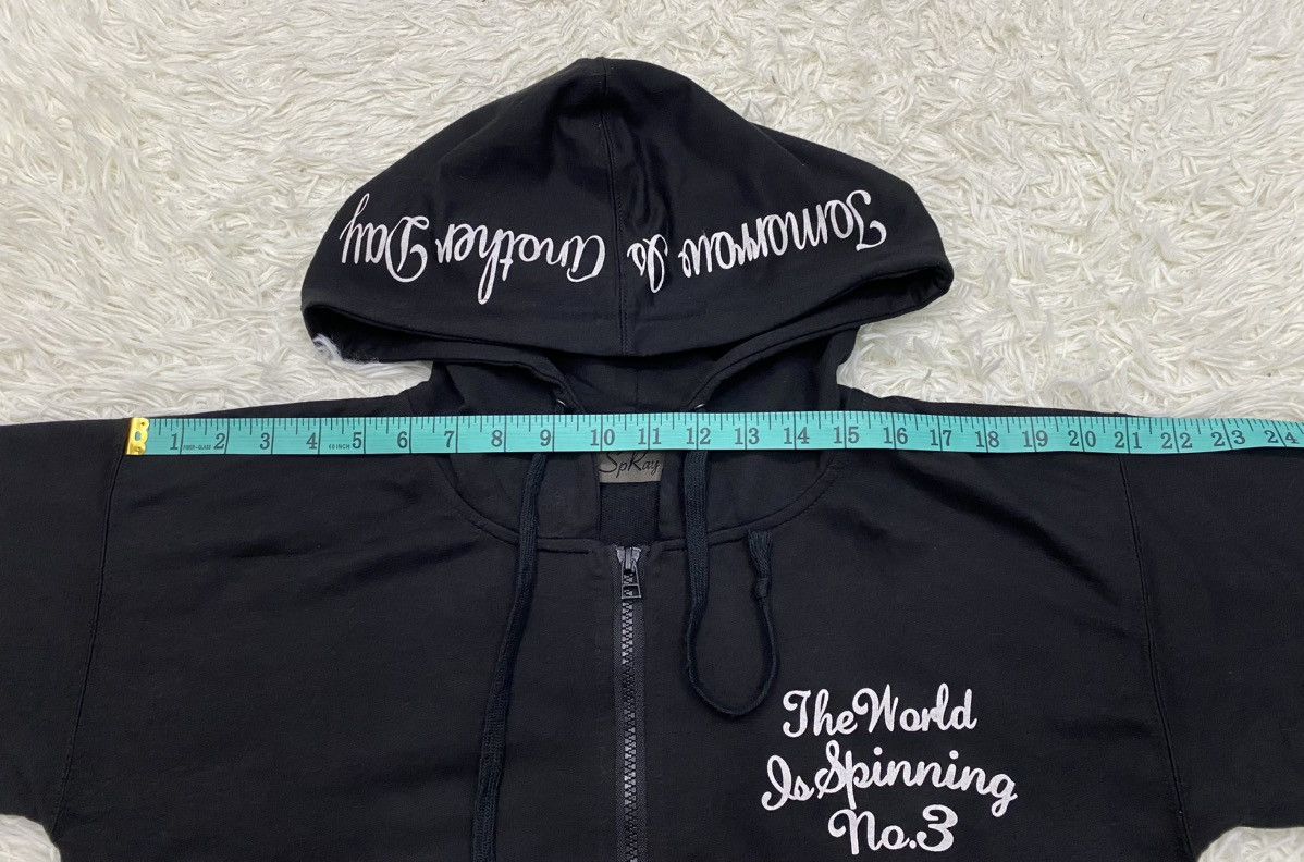 Japanese Brand Sp Ray "Tomorrow is Another Day" Zipper Hoodie Size US M / EU 48-50 / 2 - 18 Thumbnail