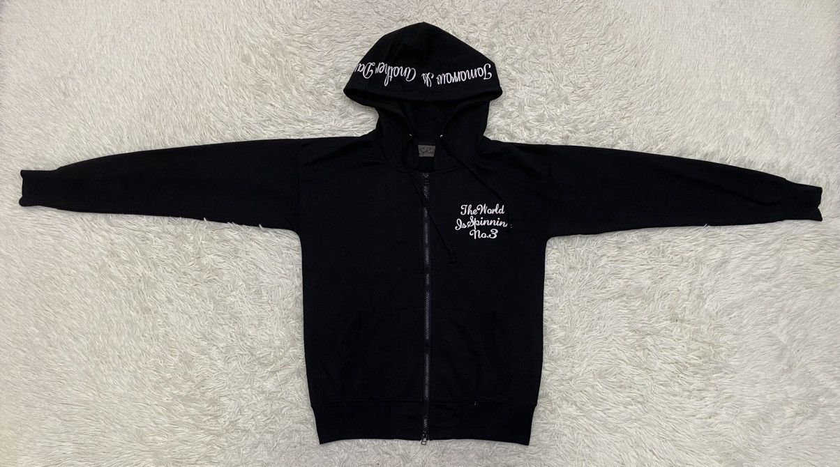 Japanese Brand Sp Ray "Tomorrow is Another Day" Zipper Hoodie Size US M / EU 48-50 / 2 - 3 Thumbnail