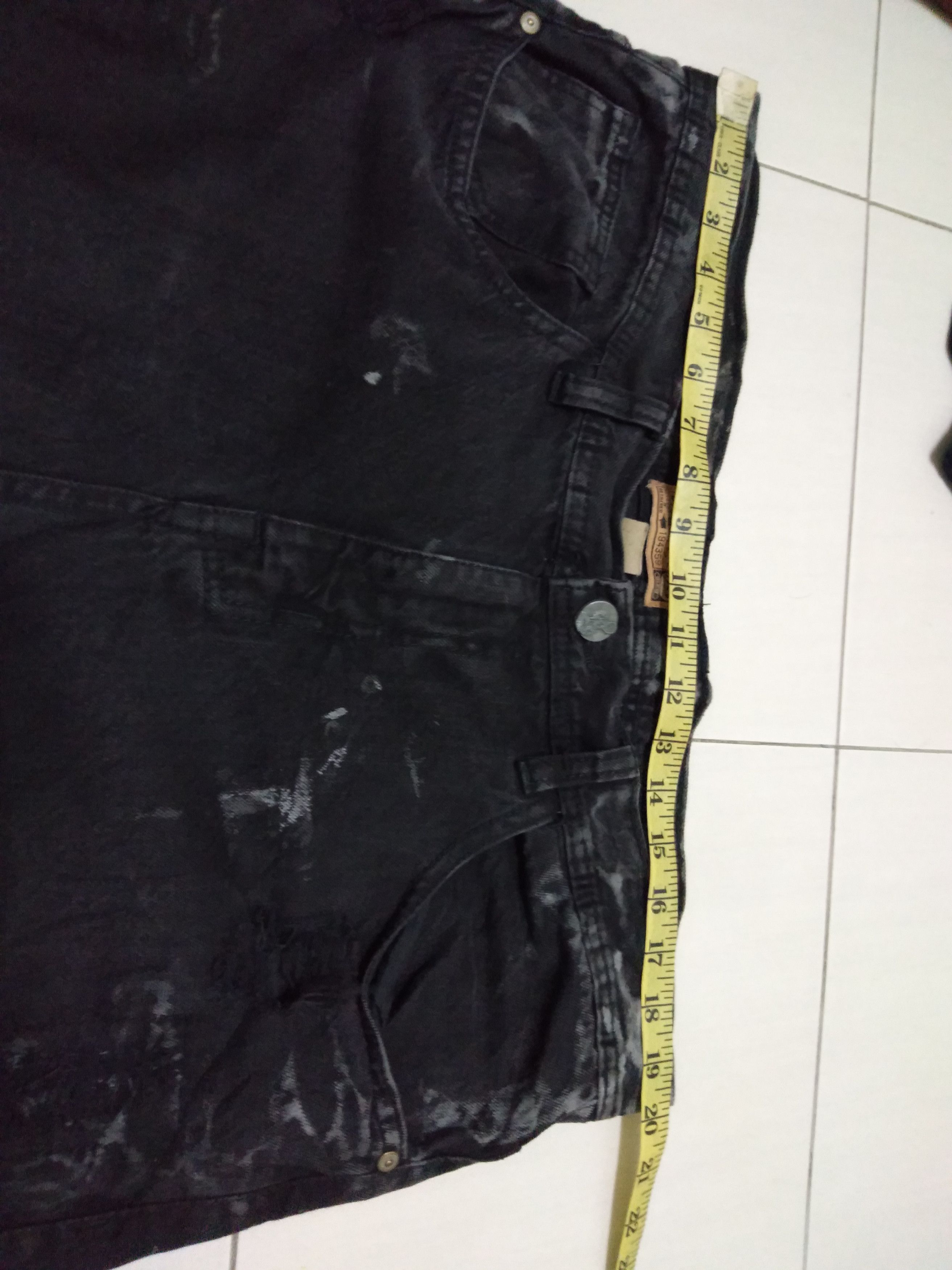 Japanese Brand Distressed painted over designed inspired Balmain Size US 40 / EU 56 - 13 Thumbnail
