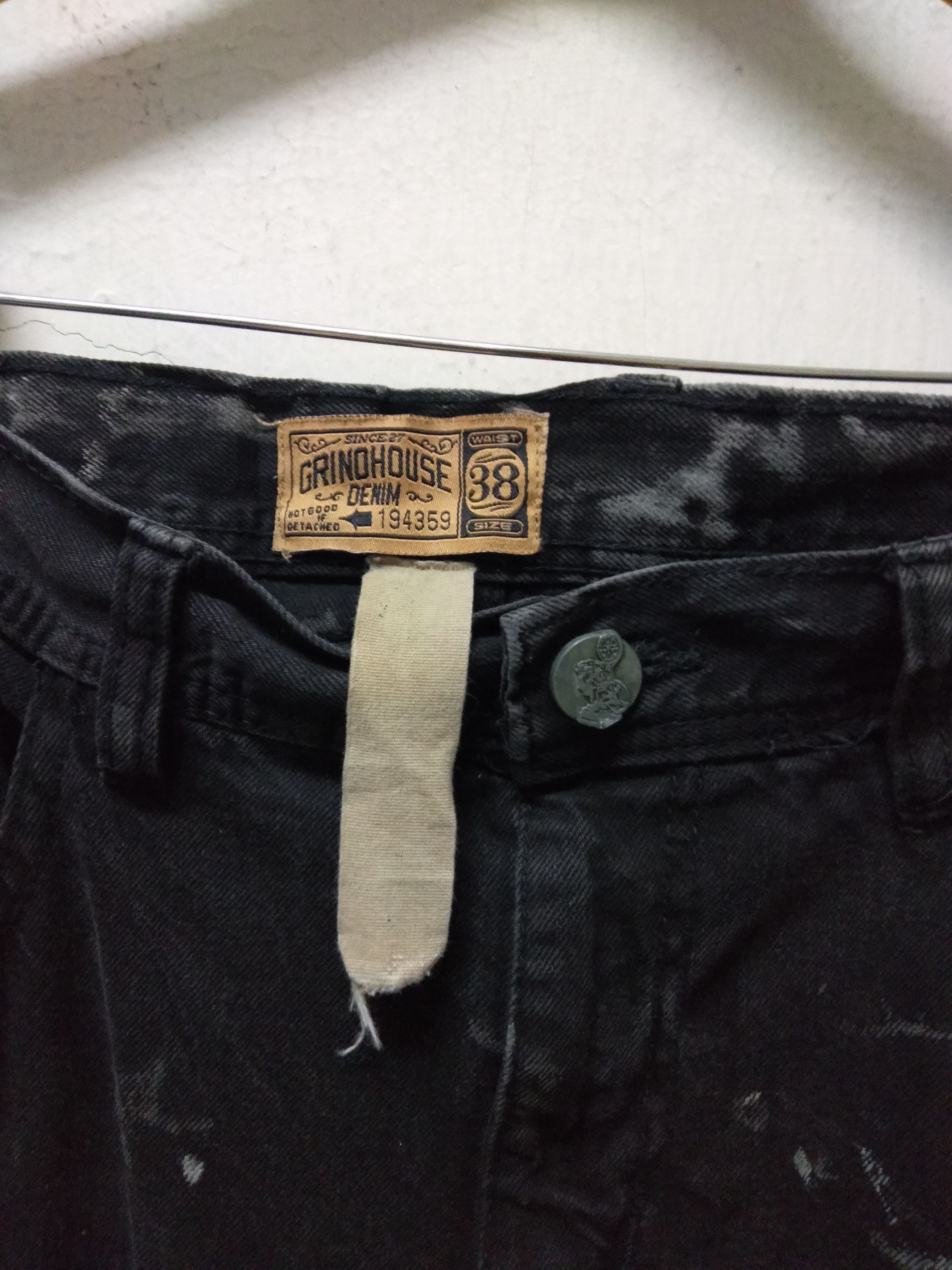 Japanese Brand Distressed painted over designed inspired Balmain Size US 40 / EU 56 - 14 Thumbnail