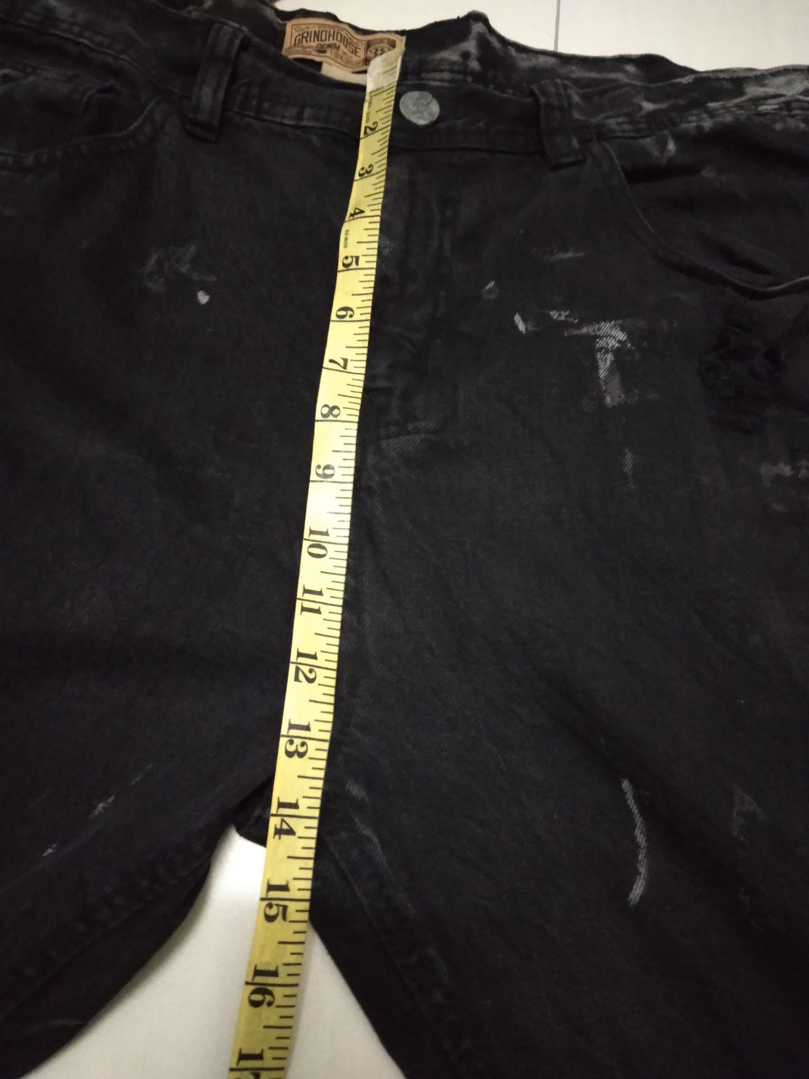 Japanese Brand Distressed painted over designed inspired Balmain Size US 40 / EU 56 - 12 Thumbnail