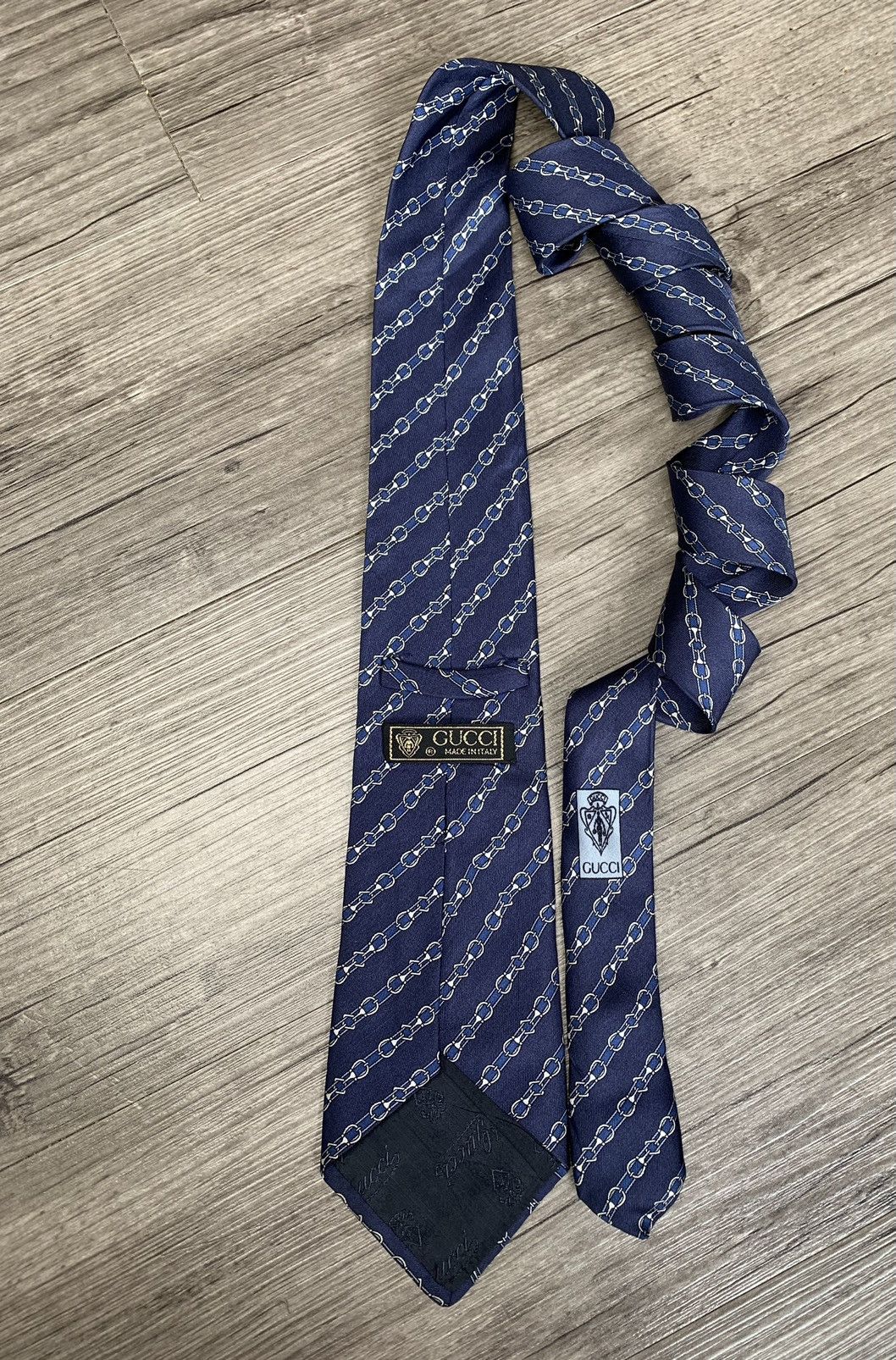 Gucci Gucci Necktie 100% Silk Size ONE SIZE - 6 Thumbnail