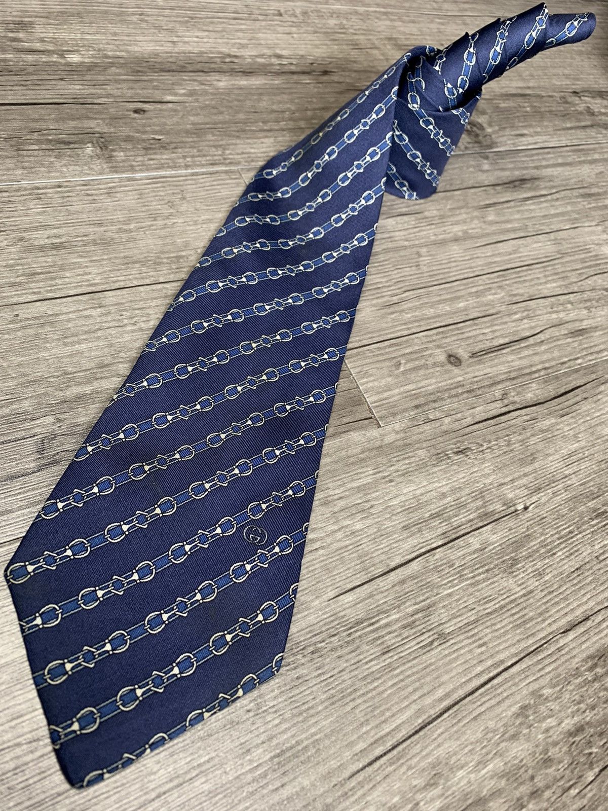 Gucci Gucci Necktie 100% Silk Size ONE SIZE - 2 Thumbnail