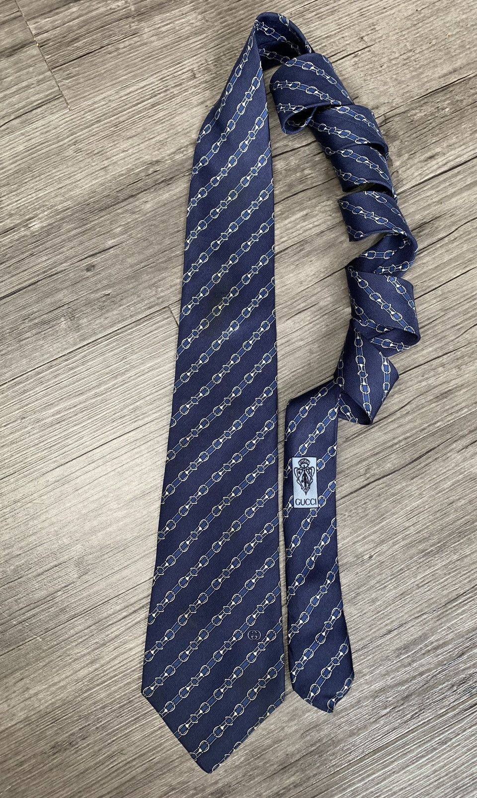 Gucci Gucci Necktie 100% Silk Size ONE SIZE - 5 Thumbnail