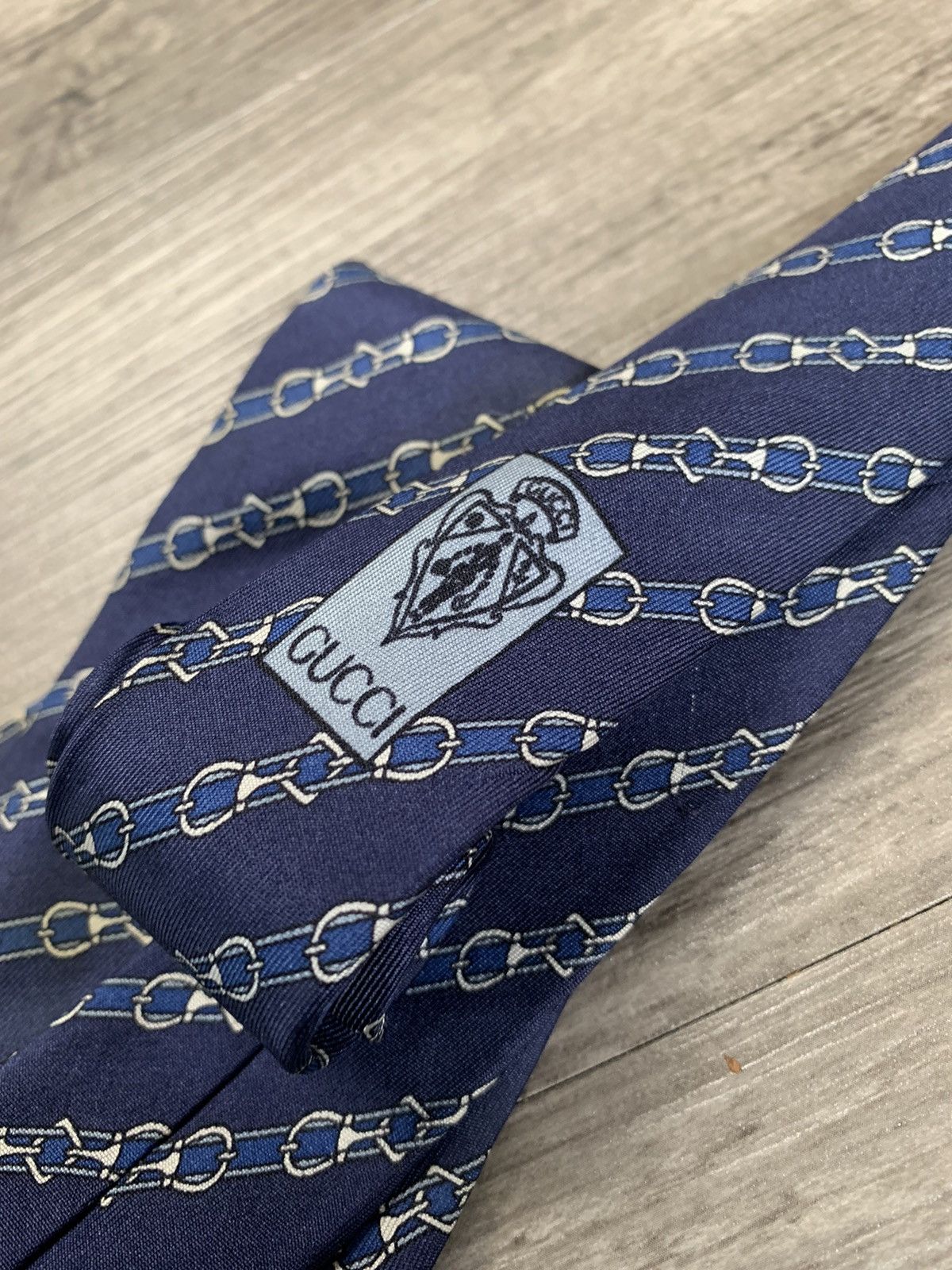 Gucci Gucci Necktie 100% Silk Size ONE SIZE - 8 Thumbnail
