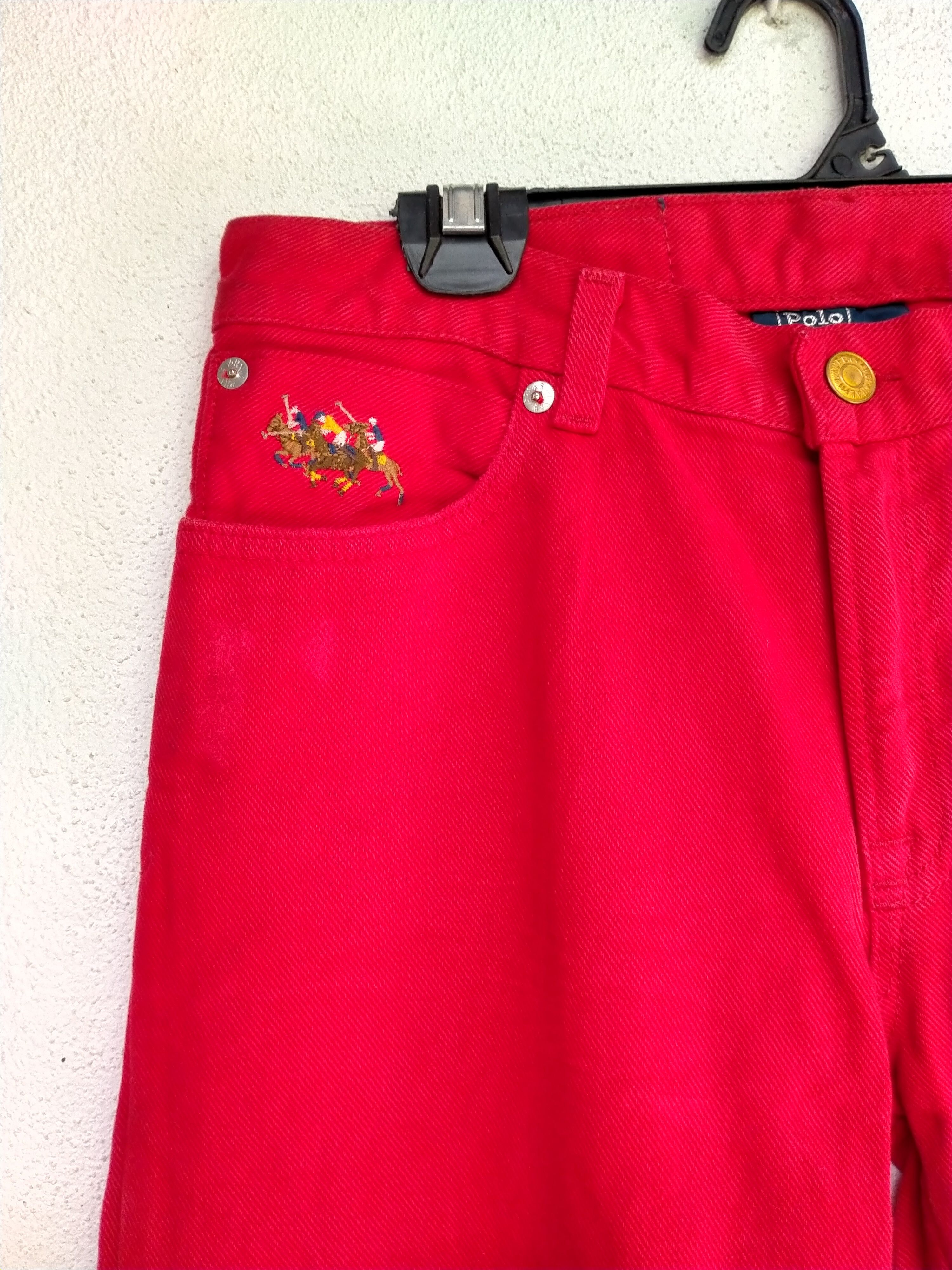 Polo Ralph Lauren 💥 Vintage Polo Jeans Ralph Lauren Denim Pants Size US 28 / EU 44 - 3 Thumbnail
