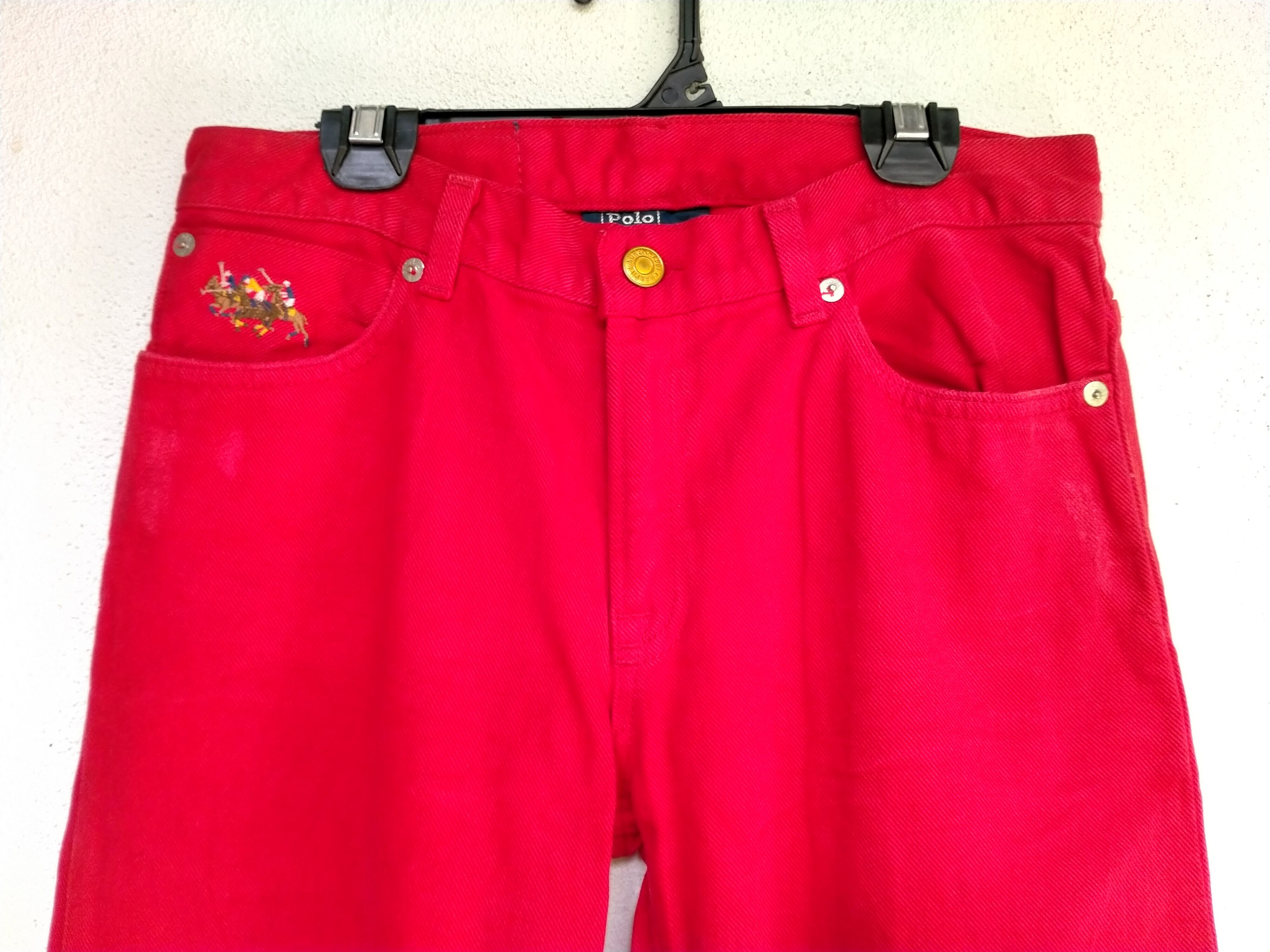 Polo Ralph Lauren 💥 Vintage Polo Jeans Ralph Lauren Denim Pants Size US 28 / EU 44 - 2 Thumbnail