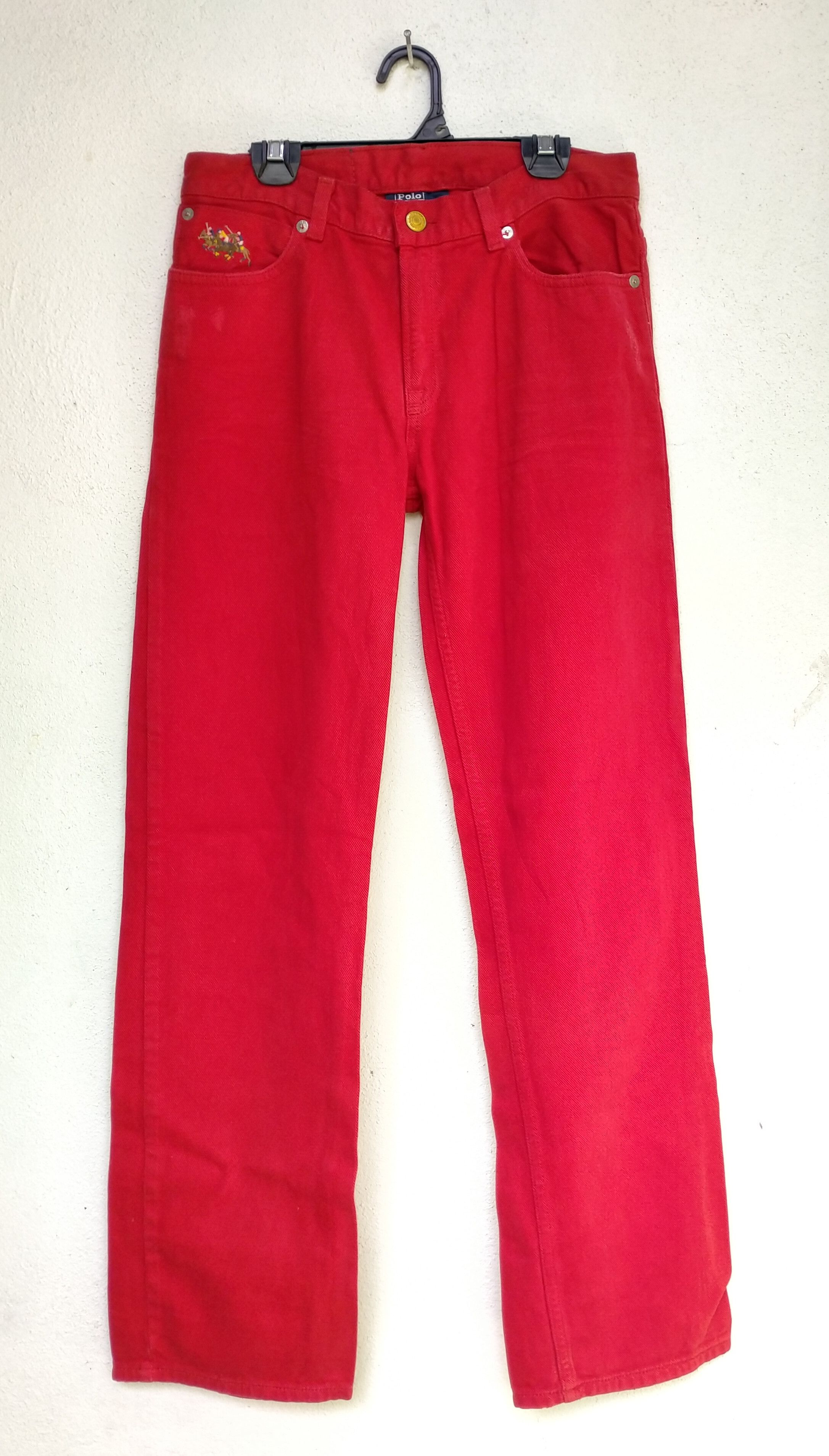 Polo Ralph Lauren 💥 Vintage Polo Jeans Ralph Lauren Denim Pants Size US 28 / EU 44 - 1 Thumbnail