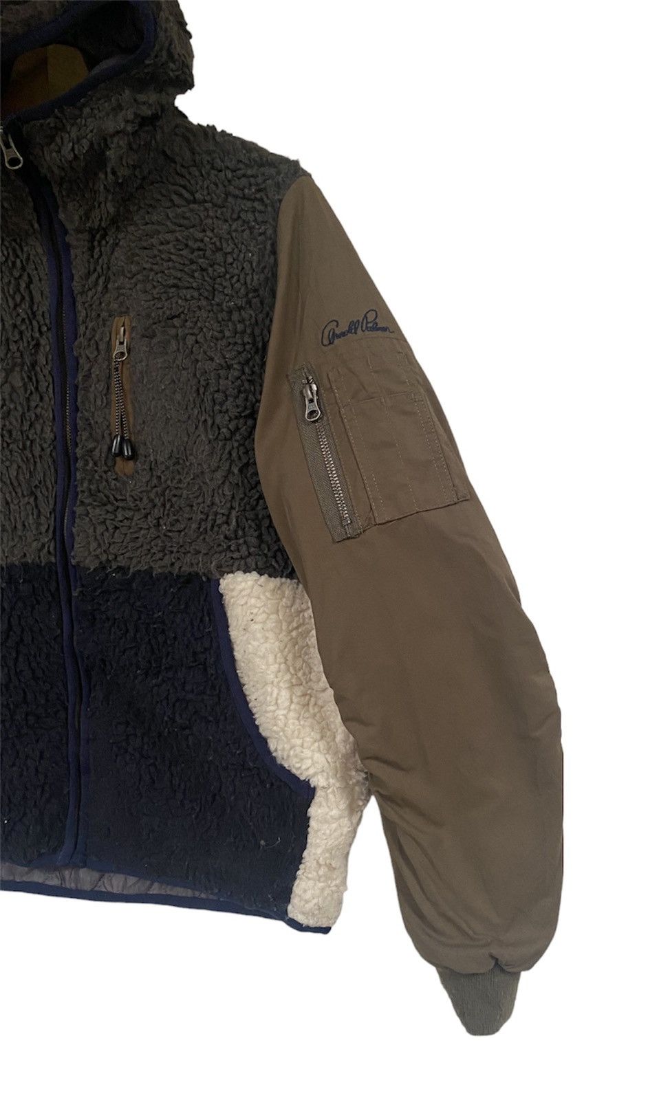 Japanese Brand Vintage Arnold Palmer Classic Style patchwork hooded Size US S / EU 44-46 / 1 - 3 Thumbnail