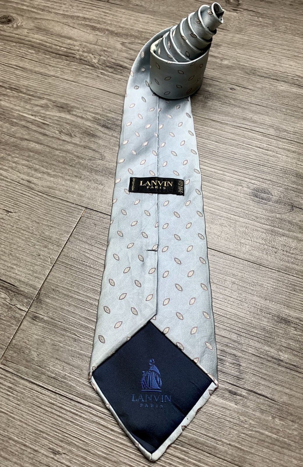 Lanvin Lanvin Tie 100% Silk Size ONE SIZE - 3 Thumbnail