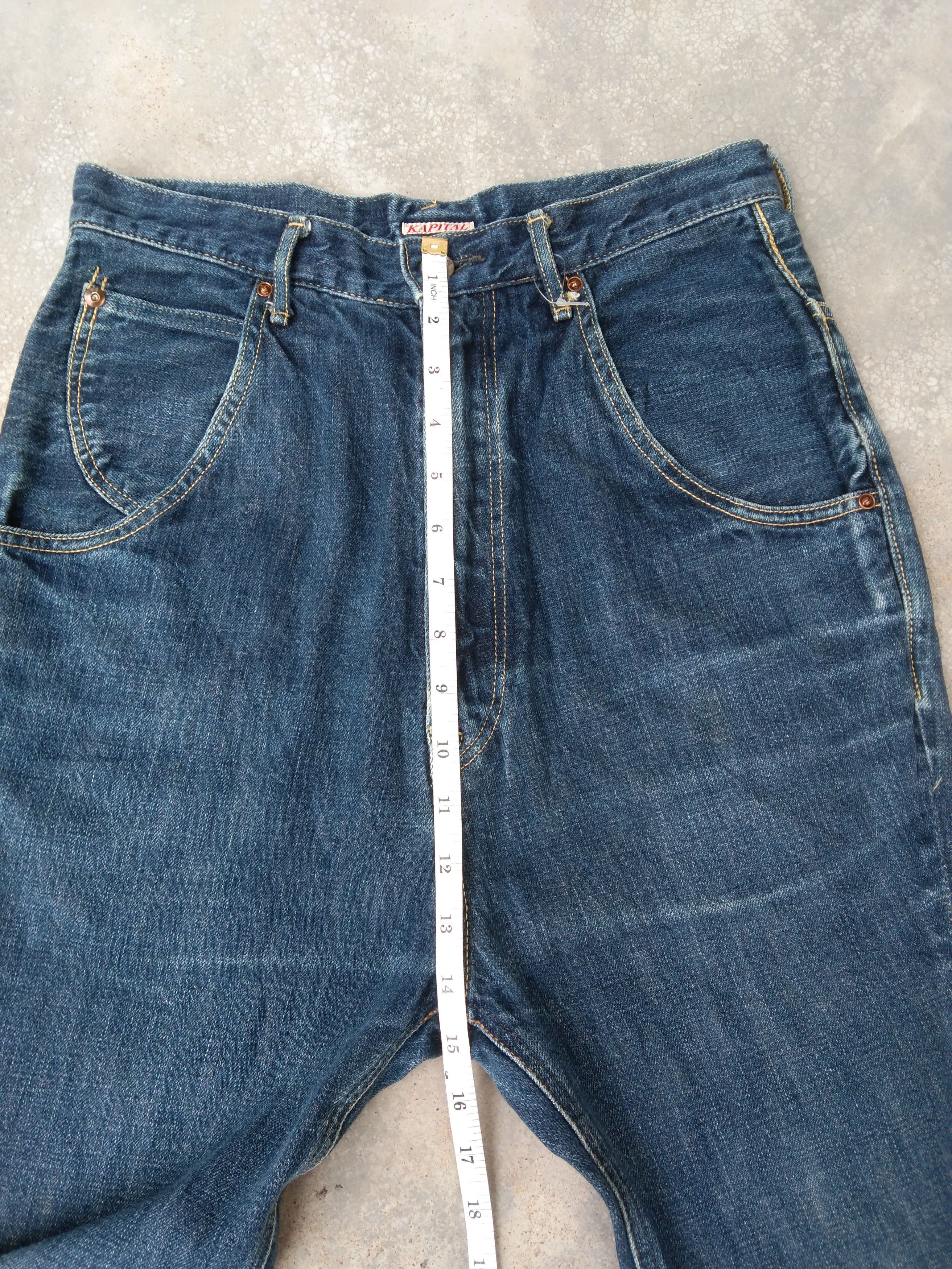 Kapital Vintage Kapital Jeans 28x30 Size US 28 / EU 44 - 6 Thumbnail