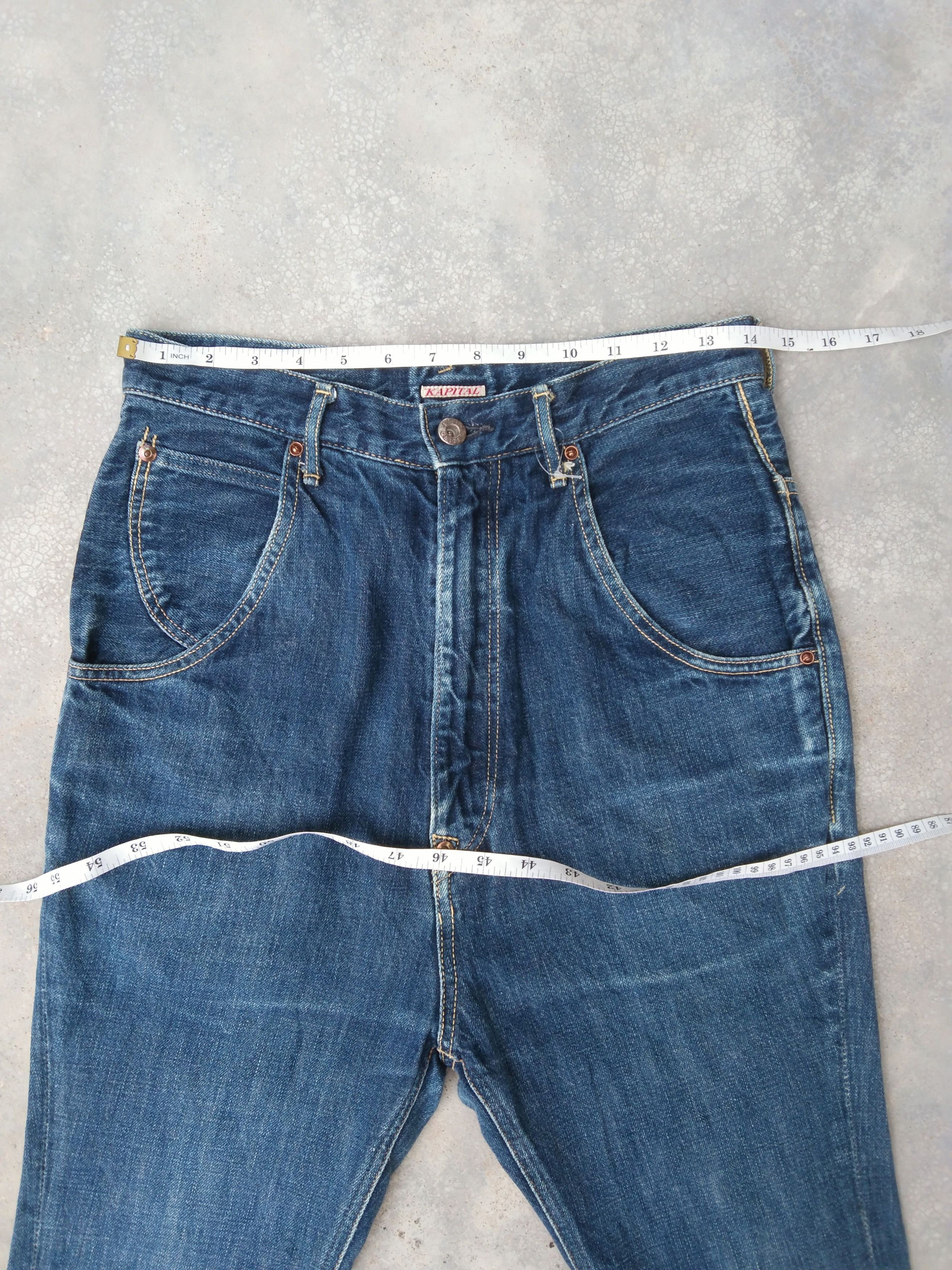 Kapital Vintage Kapital Jeans 28x30 Size US 28 / EU 44 - 4 Thumbnail