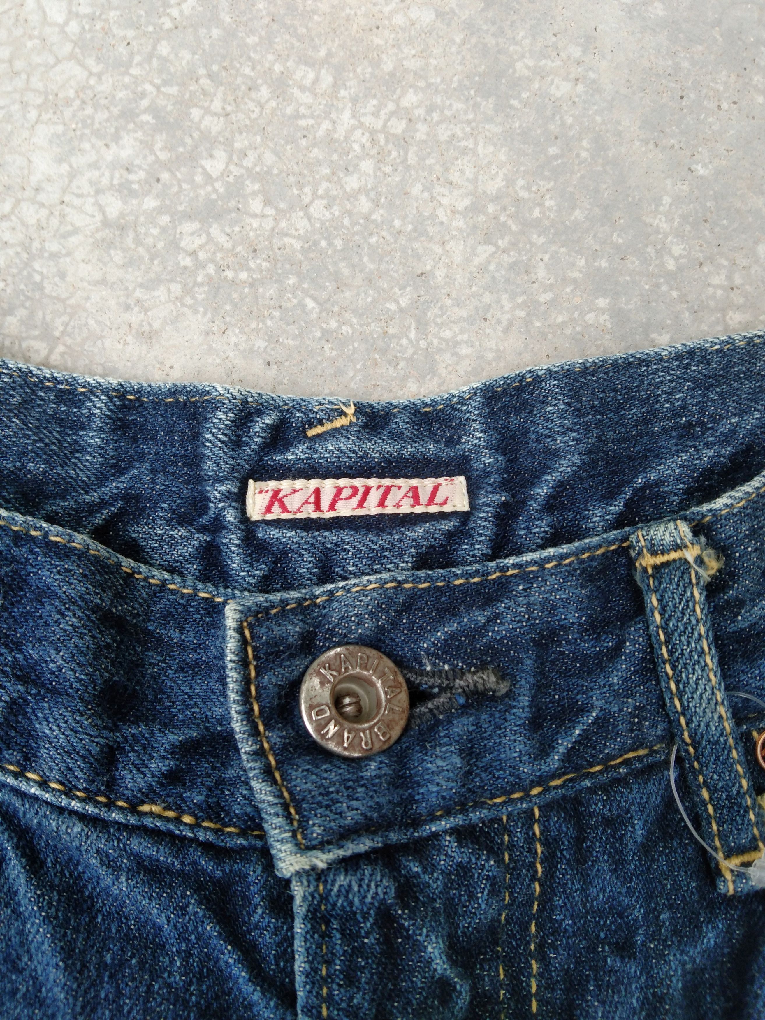 Kapital Vintage Kapital Jeans 28x30 Size US 28 / EU 44 - 8 Thumbnail