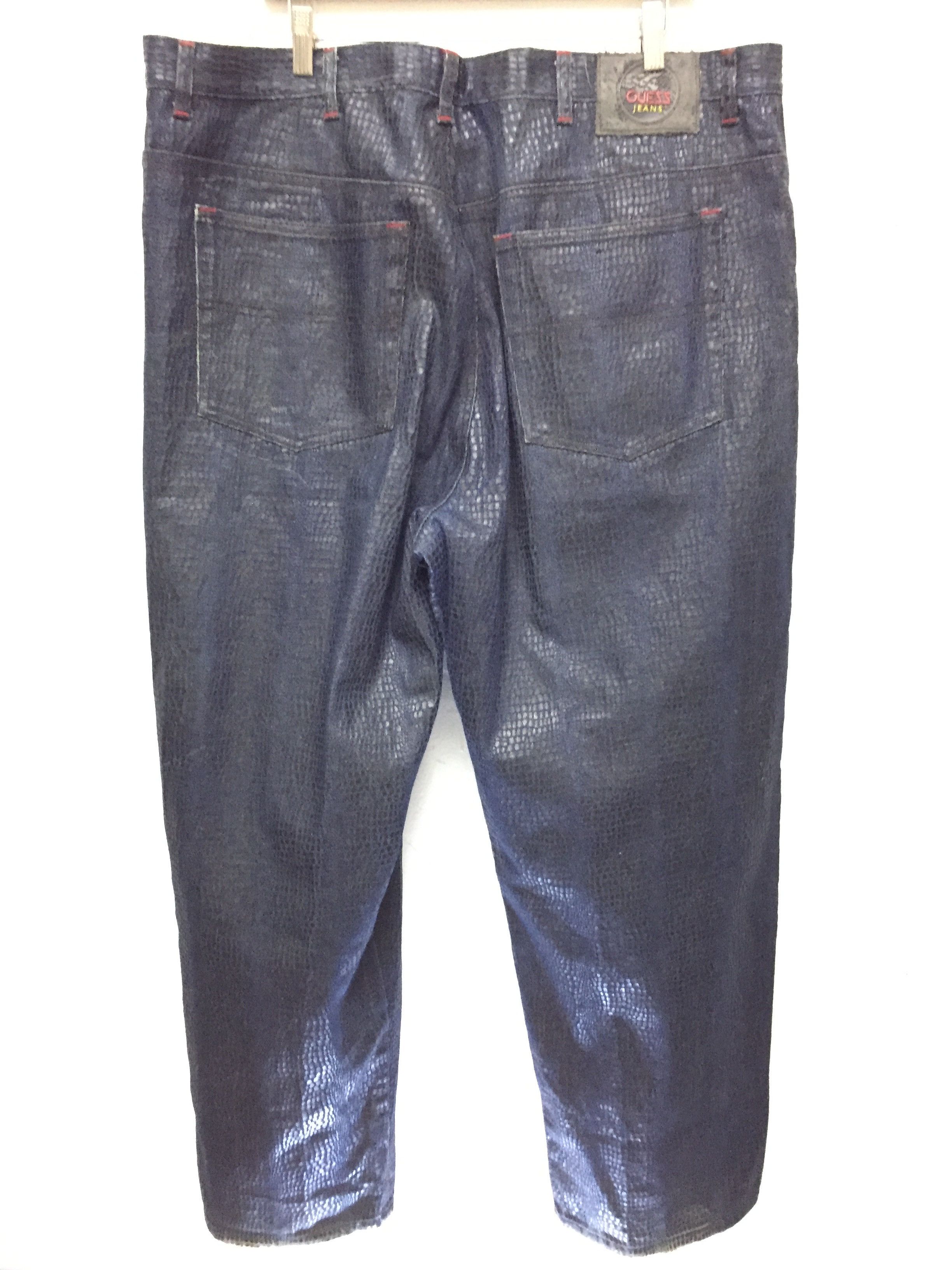 Guess 90's Guess python snake print pants Size US 40 / EU 56 - 9 Thumbnail