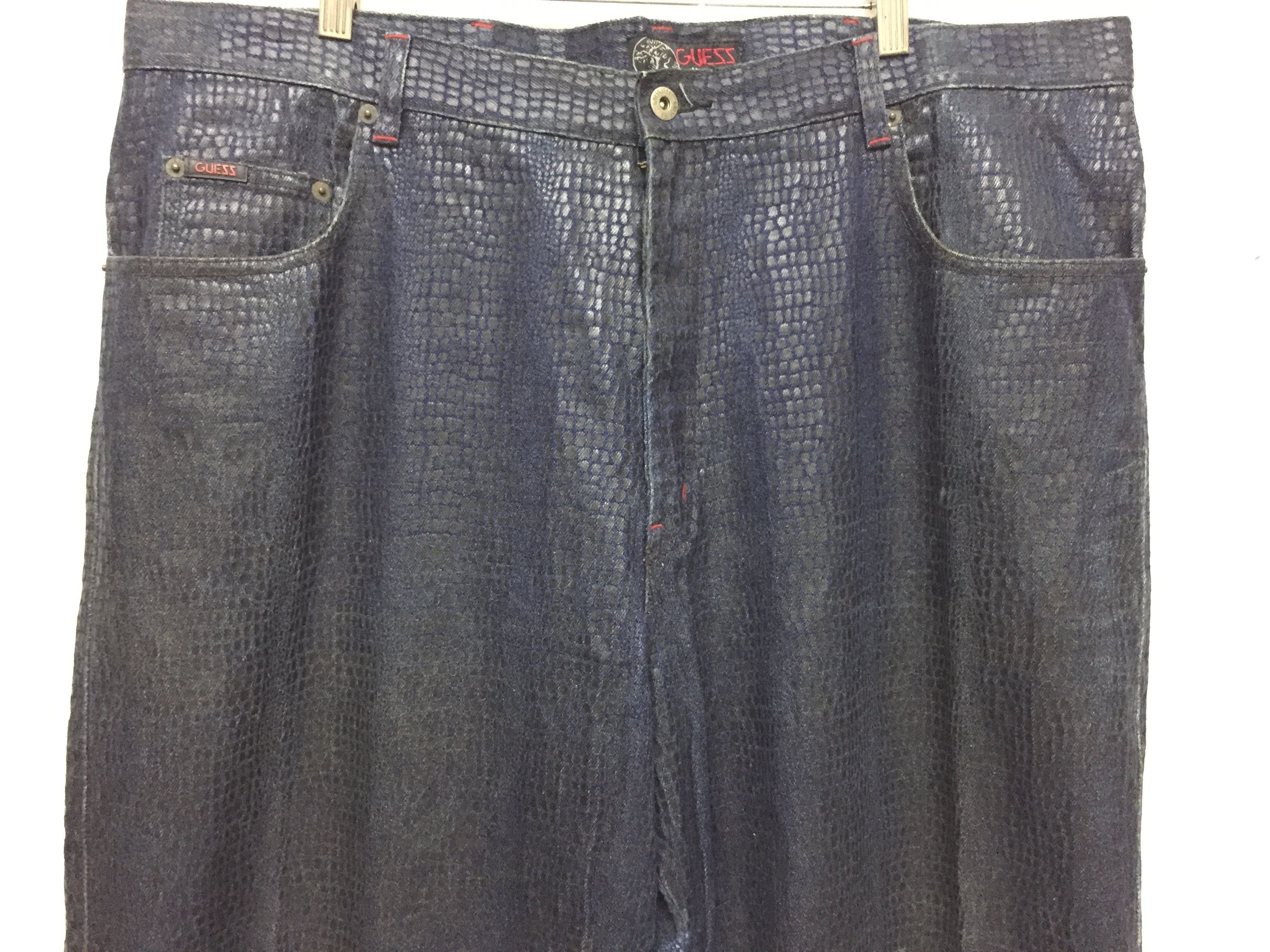 Guess 90's Guess python snake print pants Size US 40 / EU 56 - 3 Thumbnail