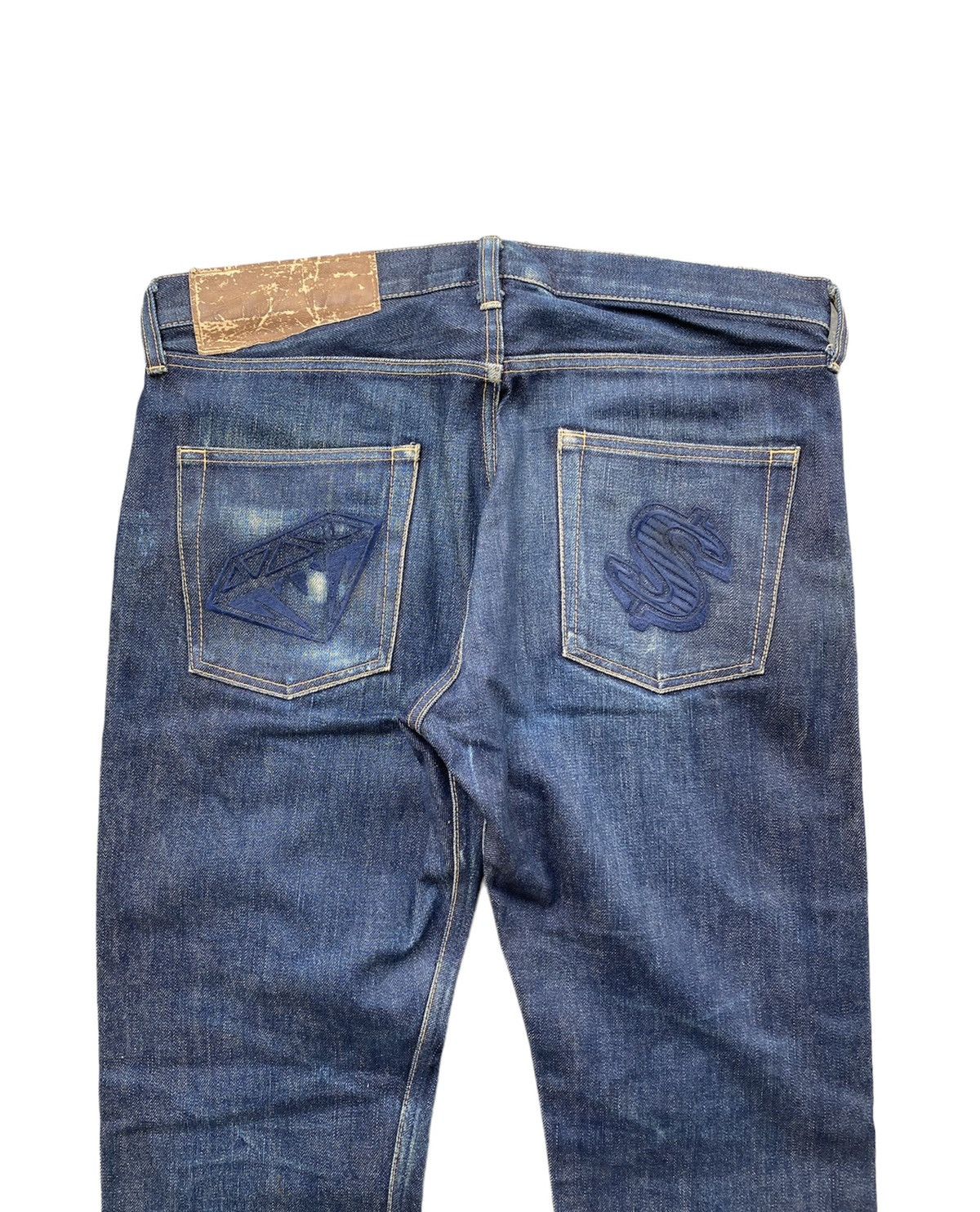 Billionaire Boys Club BBC S/S 08 - Season 7 - Diamond & Dollar Denim Size US 35 - 1 Thumbnail