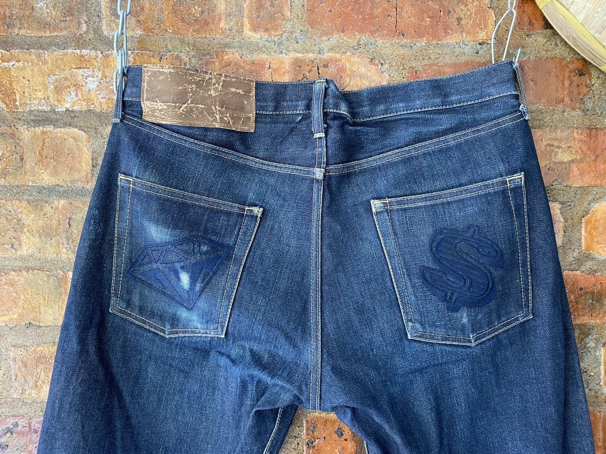 Billionaire Boys Club BBC S/S 08 - Season 7 - Diamond & Dollar Denim Size US 35 - 5 Thumbnail