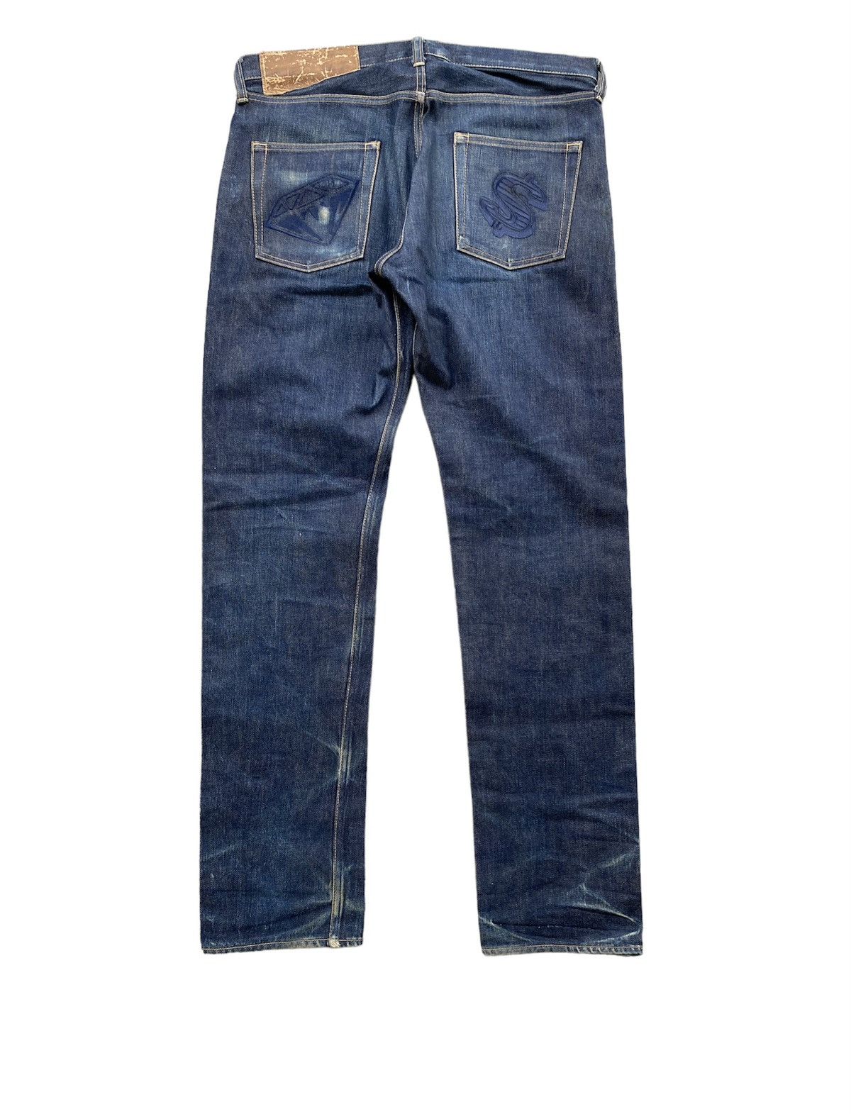 Billionaire Boys Club BBC S/S 08 - Season 7 - Diamond & Dollar Denim Size US 35 - 2 Thumbnail