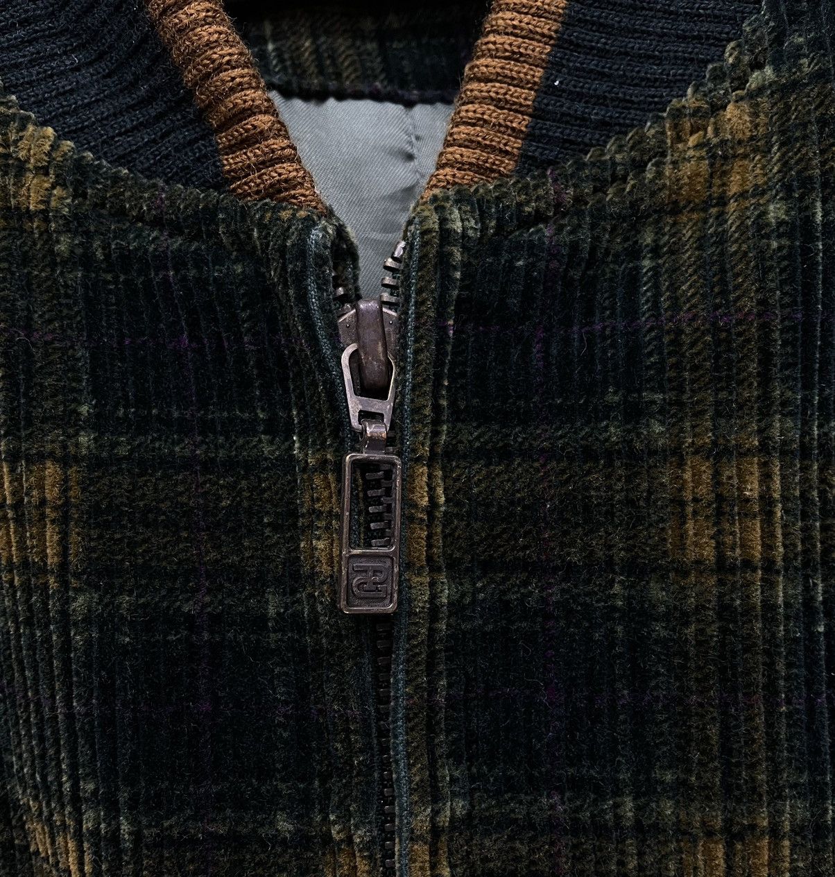 Paolo Gucci Vtg PAOLO GUCCI Corduroy Light Padded Jacket Size US M / EU 48-50 / 2 - 3 Thumbnail