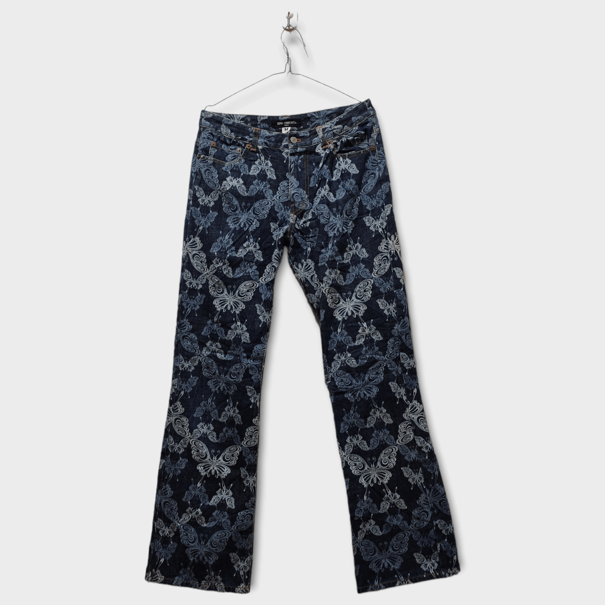 パンツ semantic design denim jeans Semantic Design Jeans Women Japan Distressed Denim Japanese